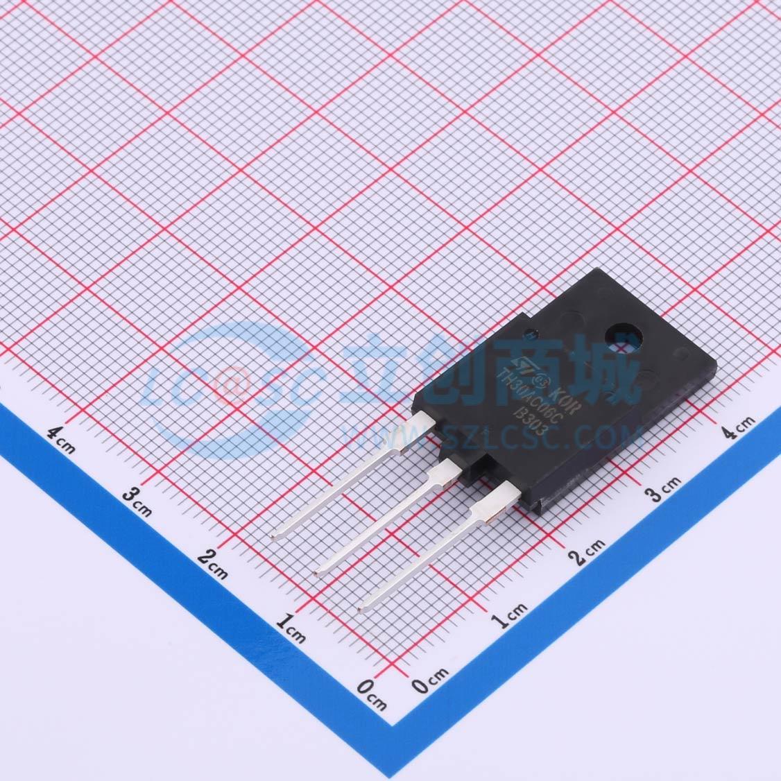 点击查看大图 STTH30AC06CPF实物图