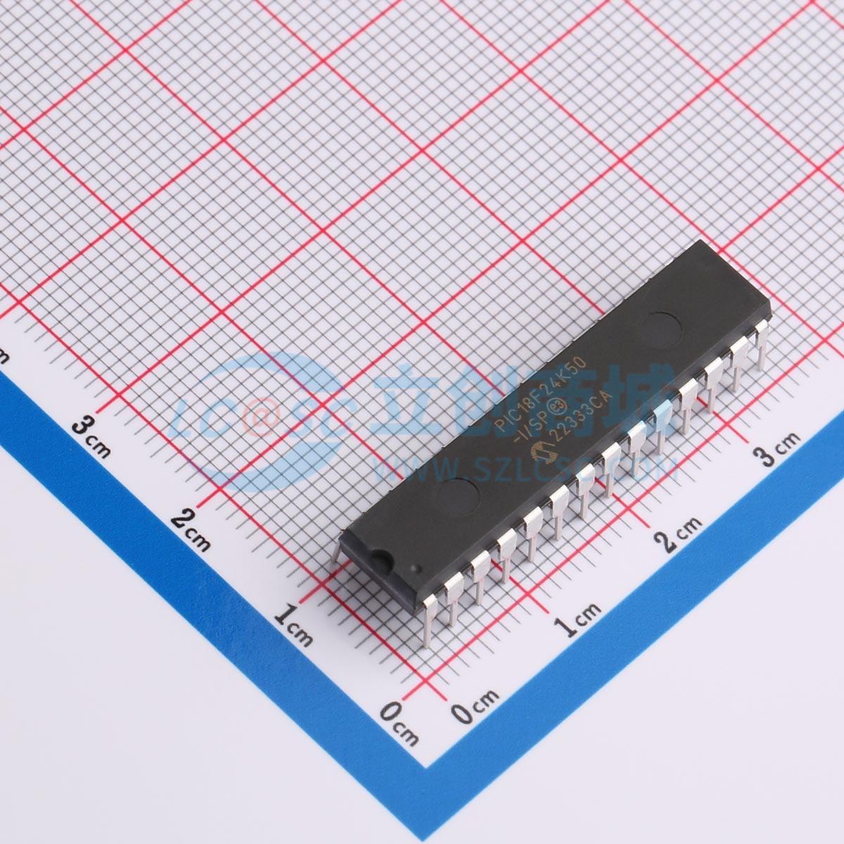 点击查看大图 PIC18F24K50-I/SP实物图