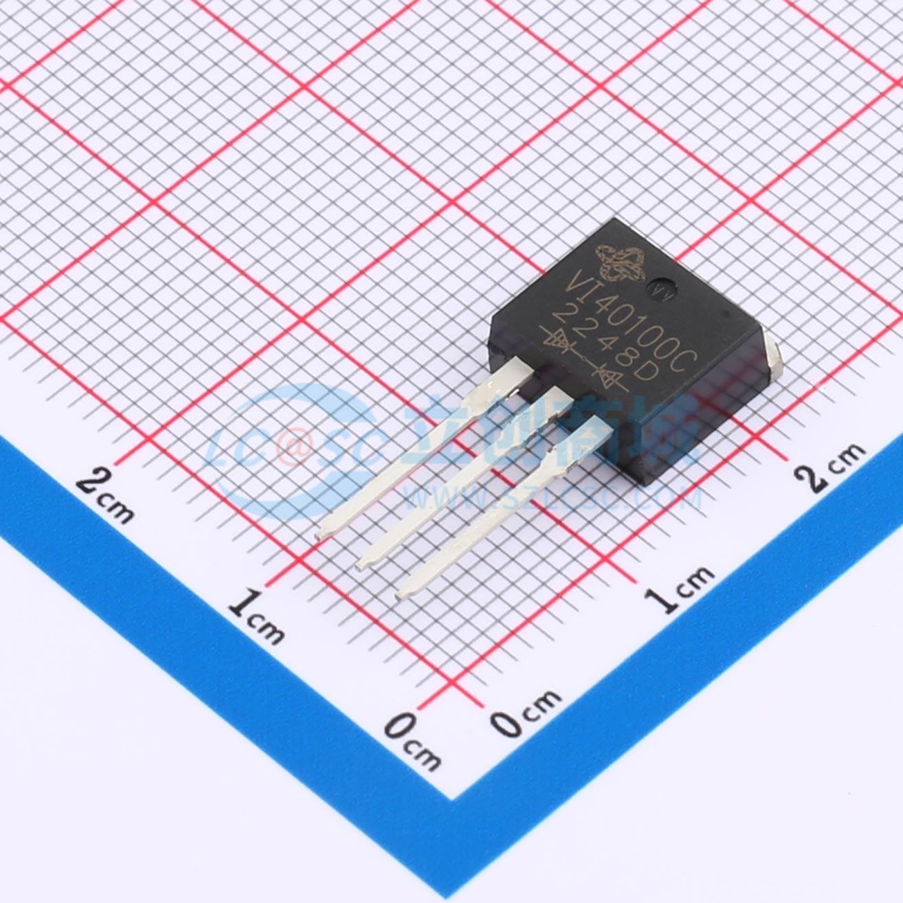点击查看大图 VI40100C-E3/4W实物图