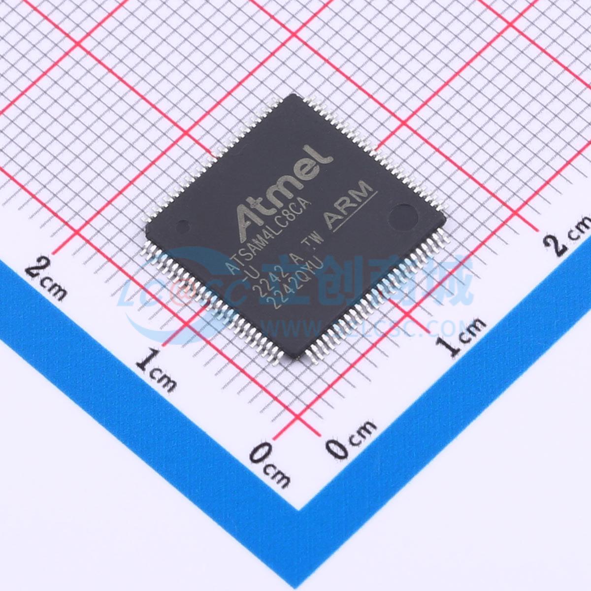 ATSAM4LC8CA-AU实物图
