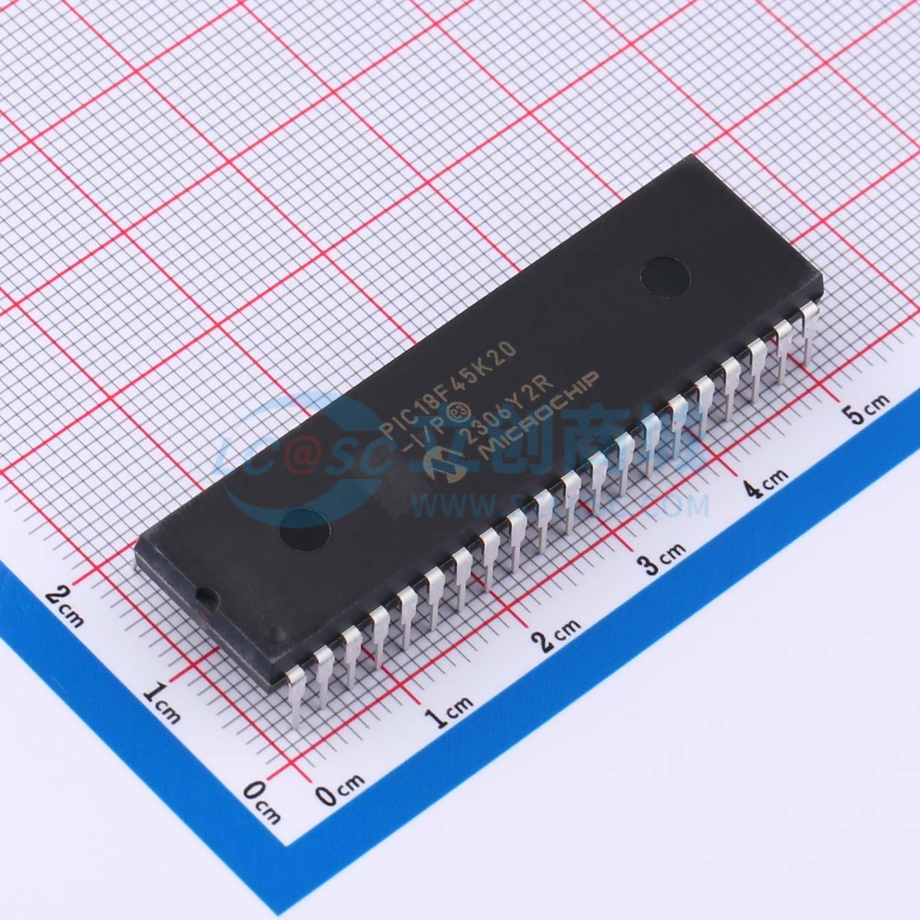 点击查看大图 PIC18F45K20-I/P实物图