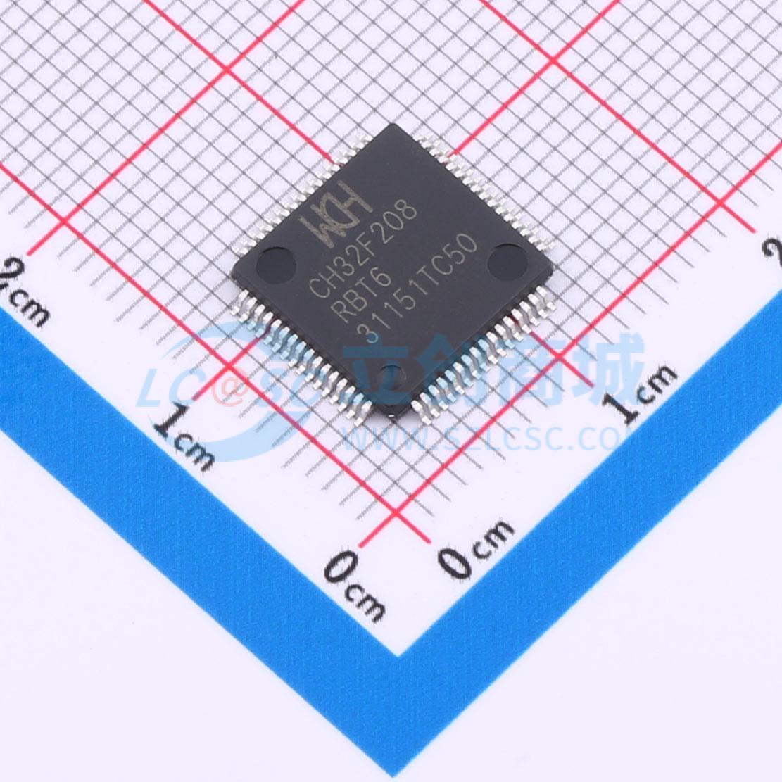 CH32F208RBT6实物图