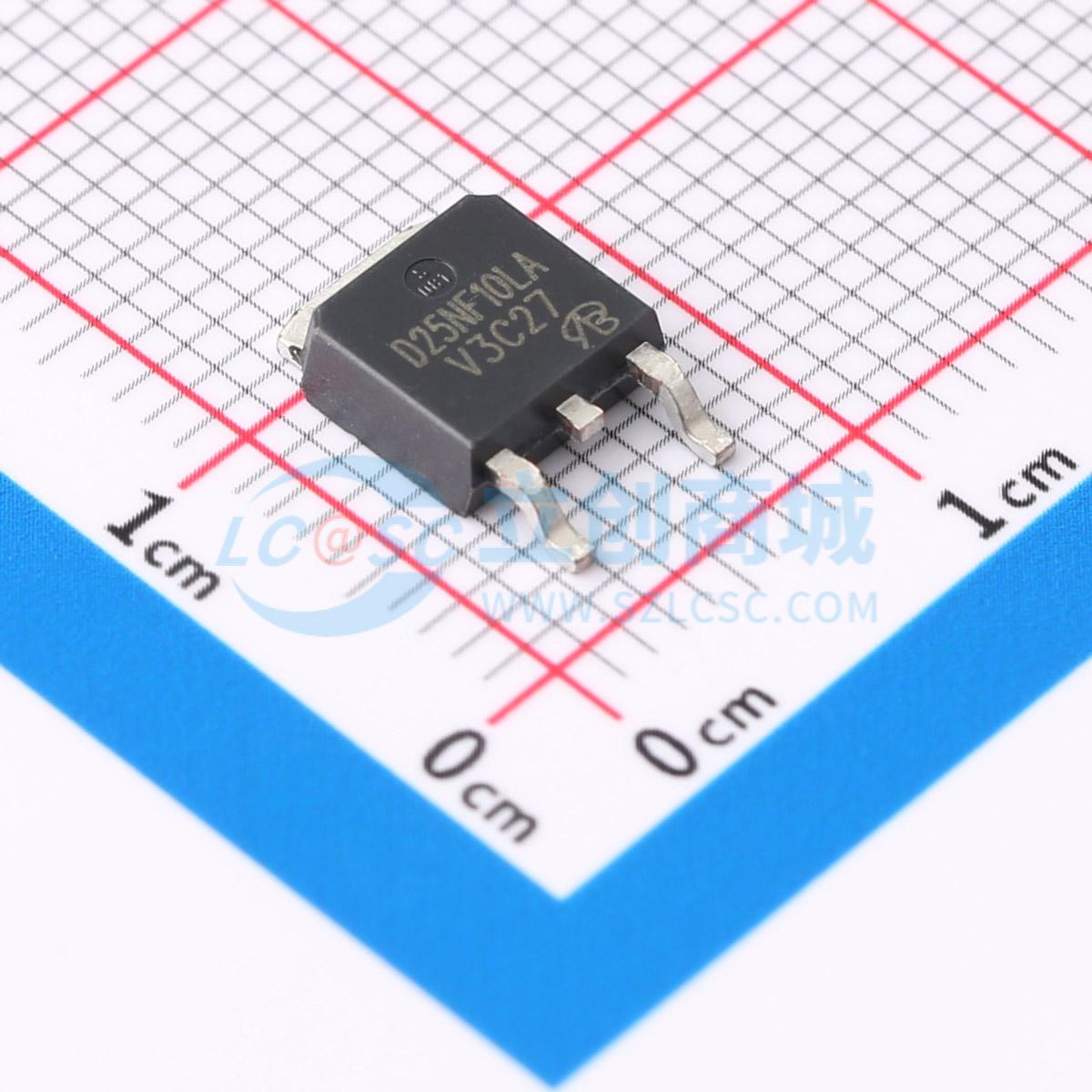 点击查看大图 STD25NF10T4-VB实物图