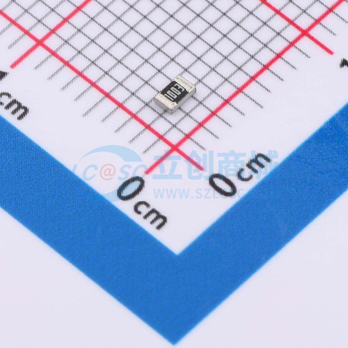 点击查看大图 AT0805BRD07100KL实物图