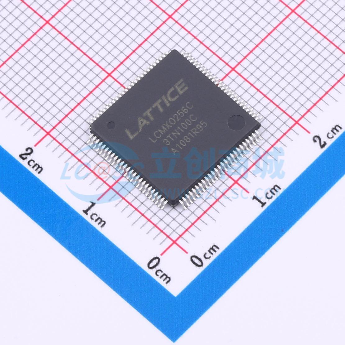 点击查看大图 LCMXO256C-3TN100C实物图