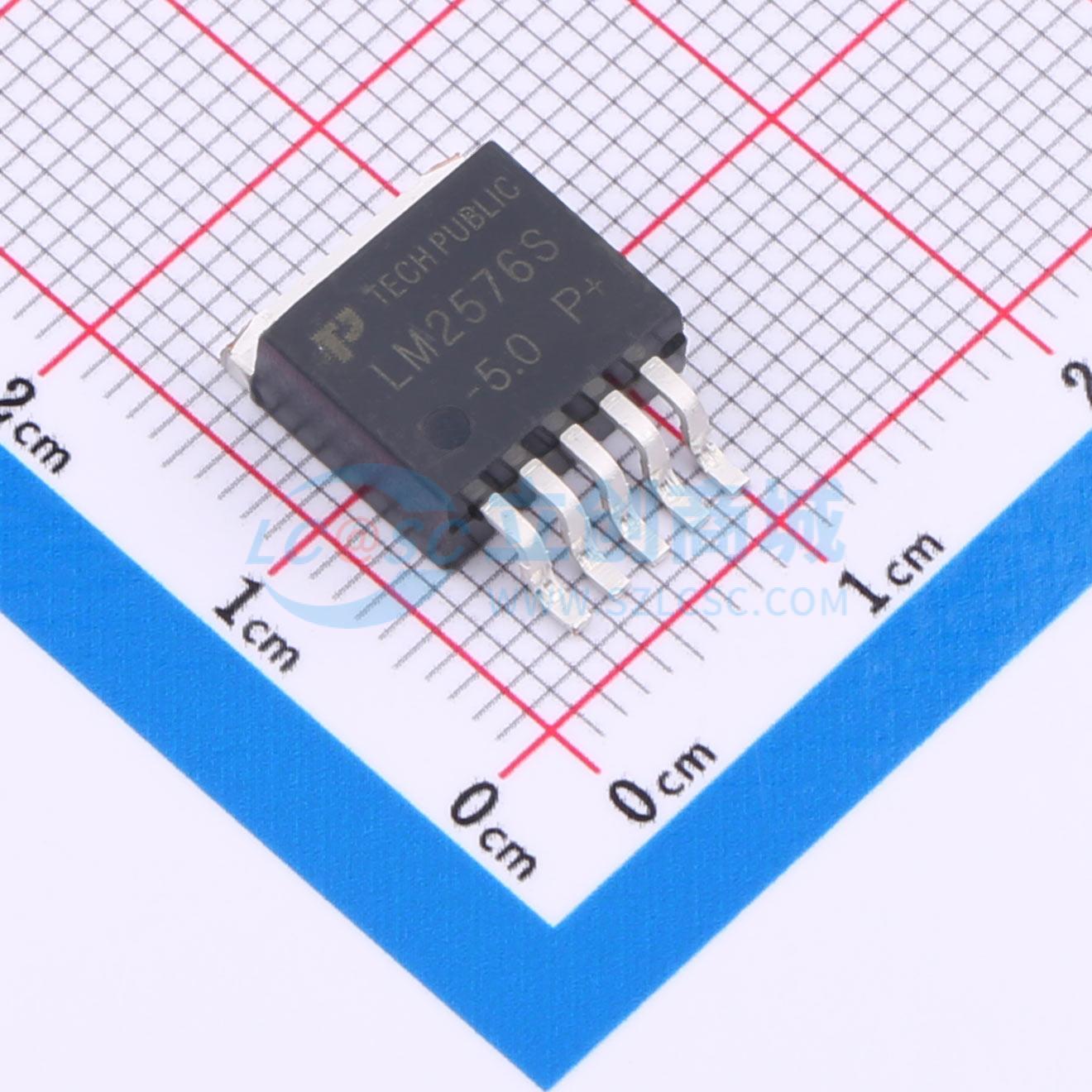 点击查看大图 LM2576S-5.0实物图