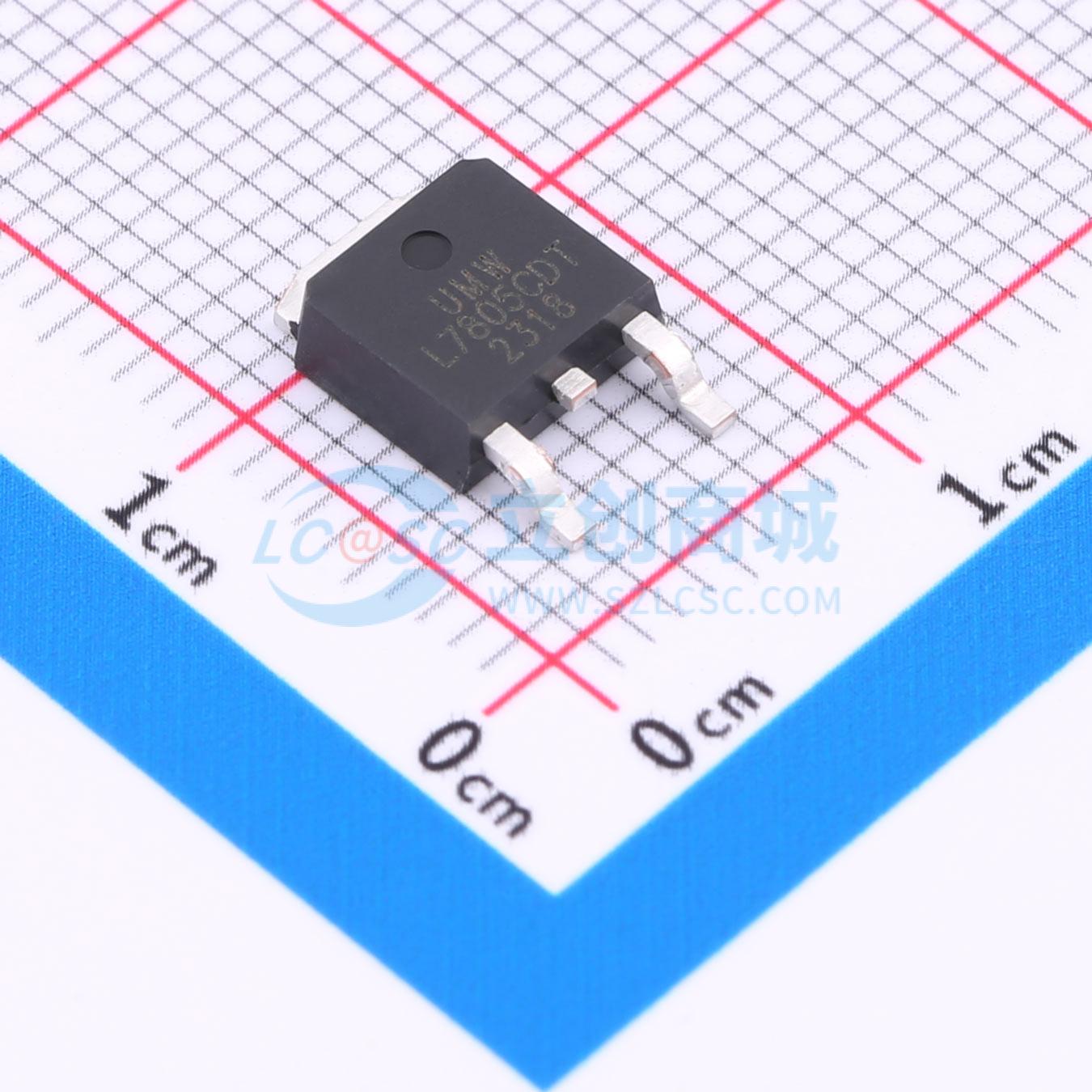 L7805CDT(UMW)实物图