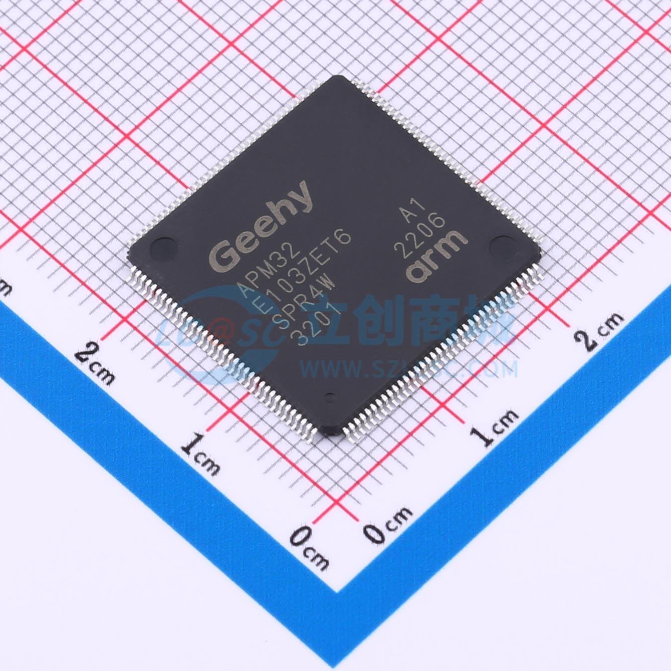APM32E103ZET6实物图