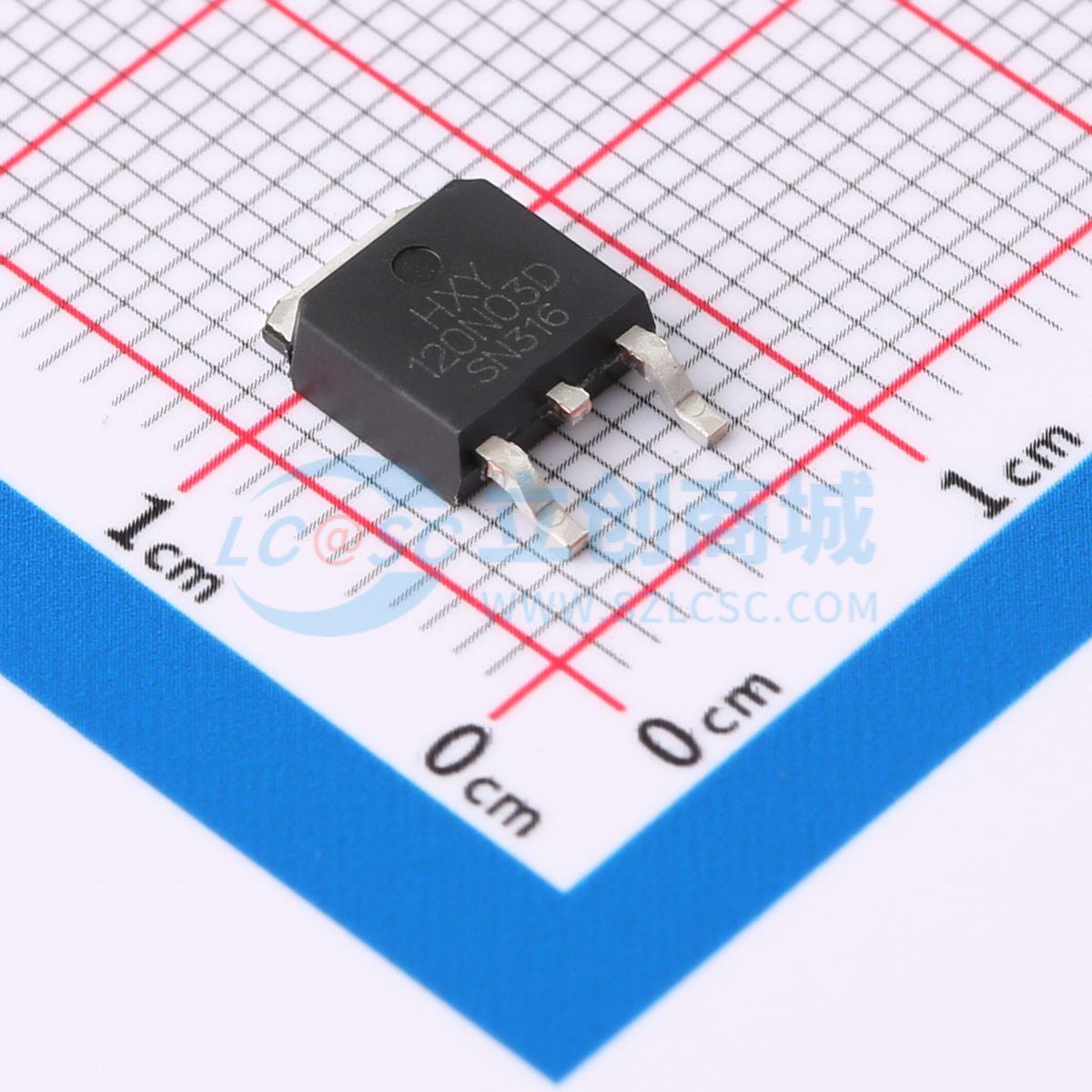 IRLR7843TRPBF-HXY实物图