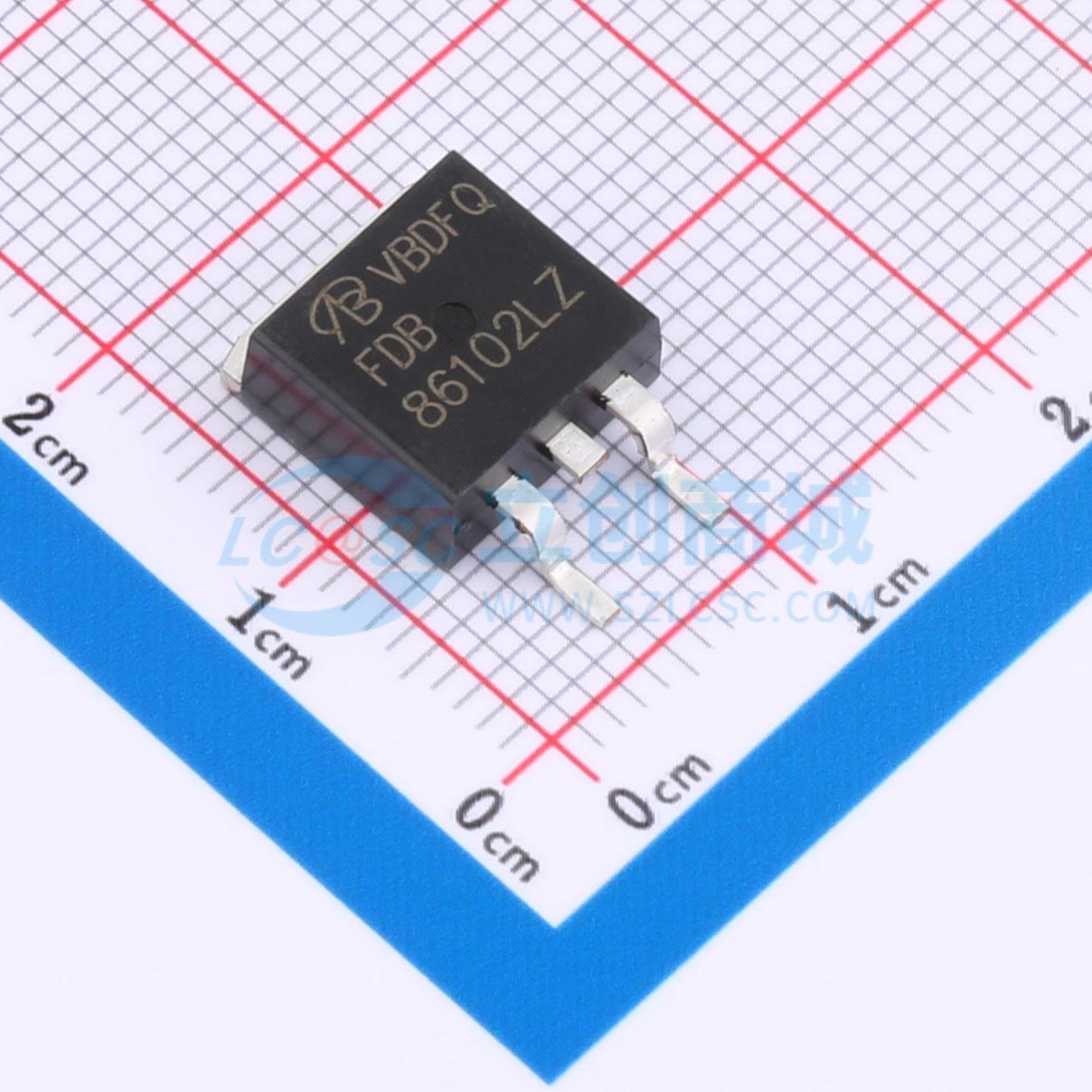 点击查看大图 FDB86102LZ-VB实物图