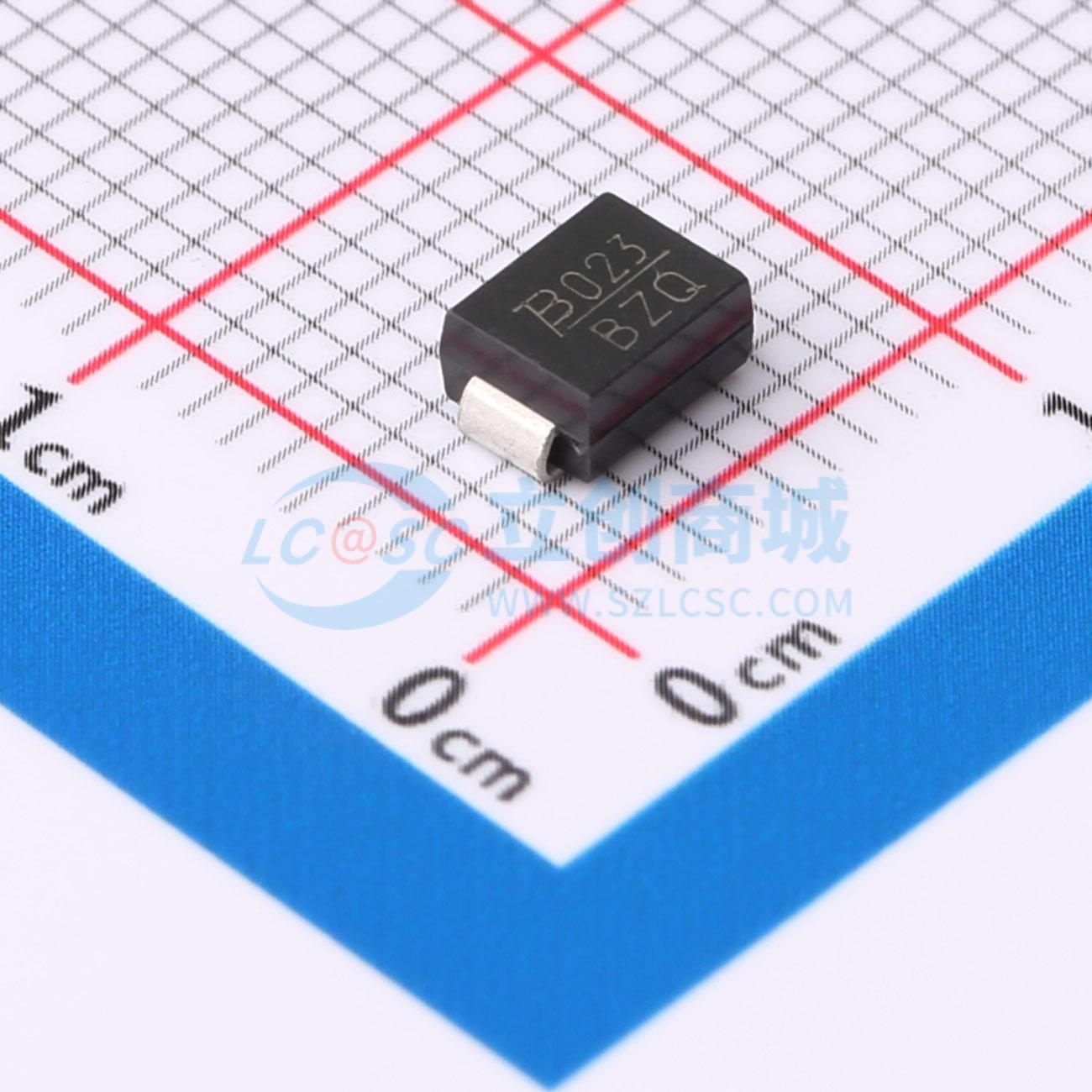 点击查看大图 SMBJ24CA-Q实物图
