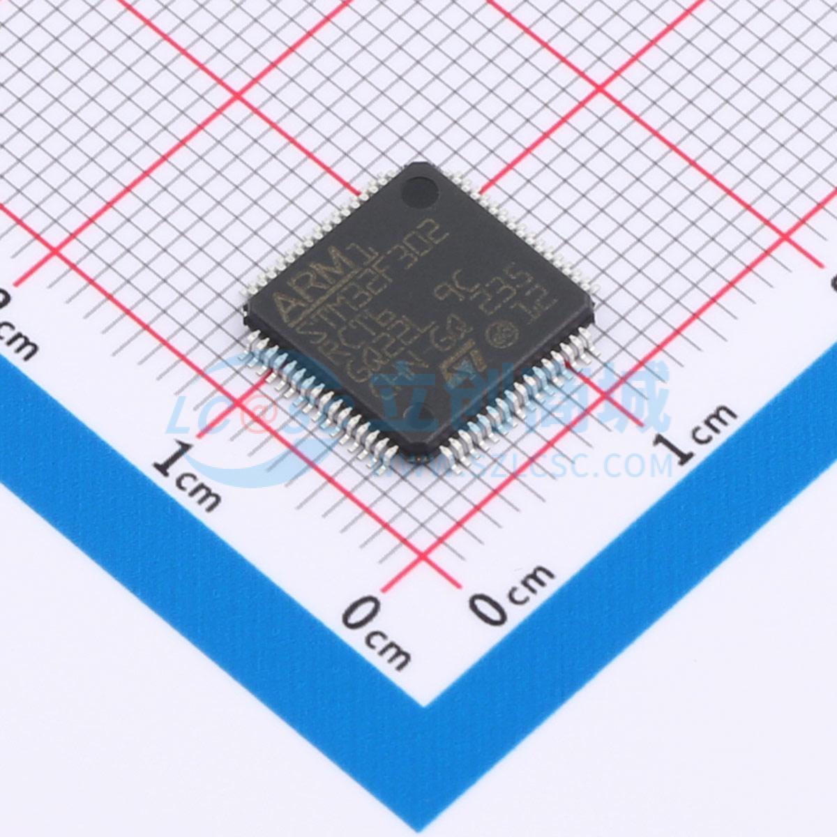STM32F302RCT6TR实物图