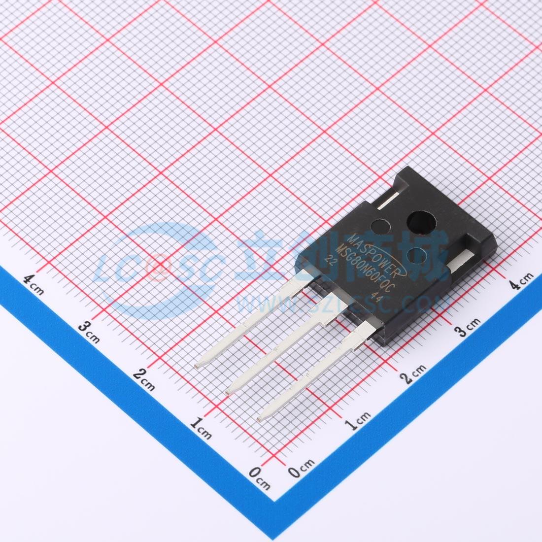 点击查看大图 MSG80N60FQC实物图