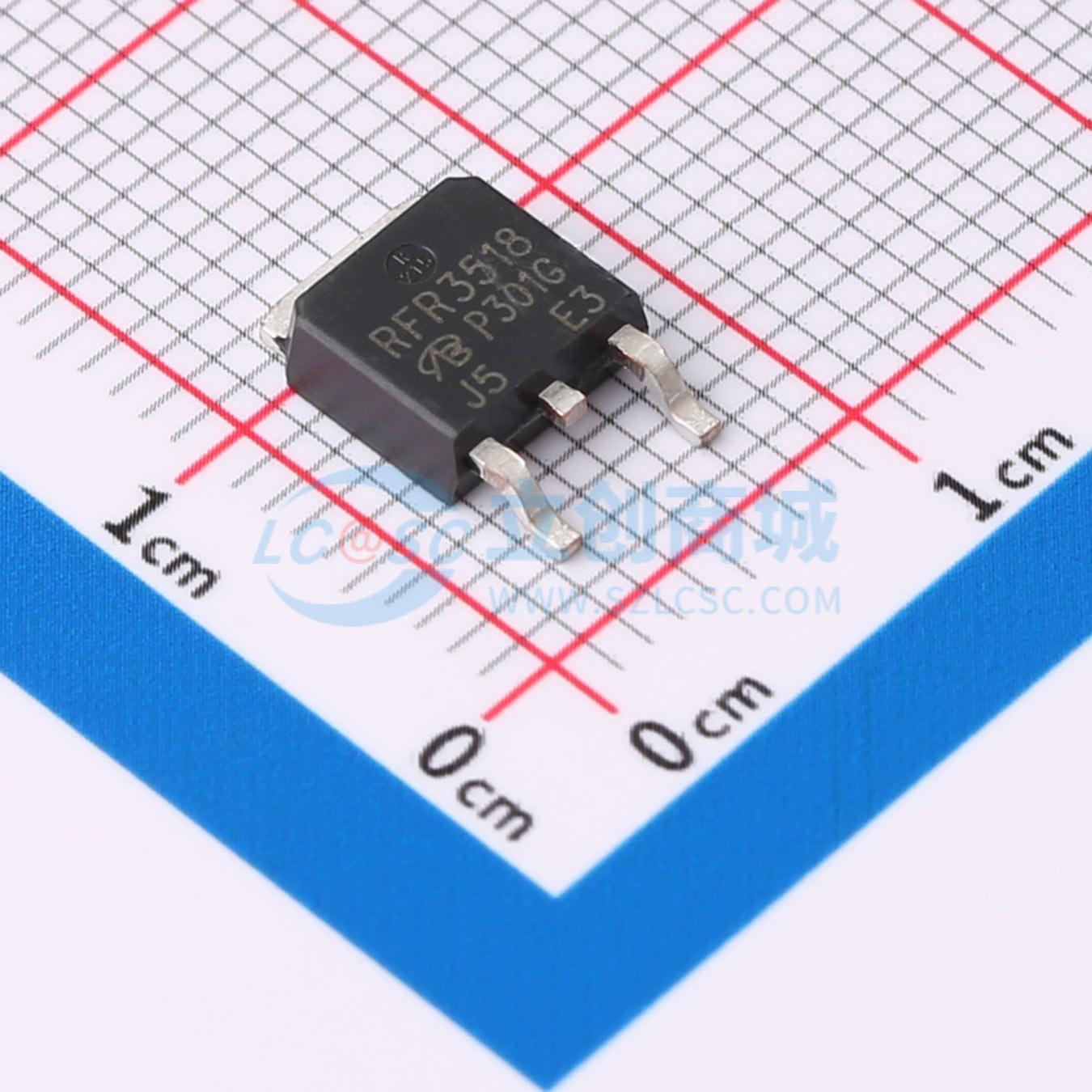 点击查看大图 IRFR3518TRPBF-VB实物图