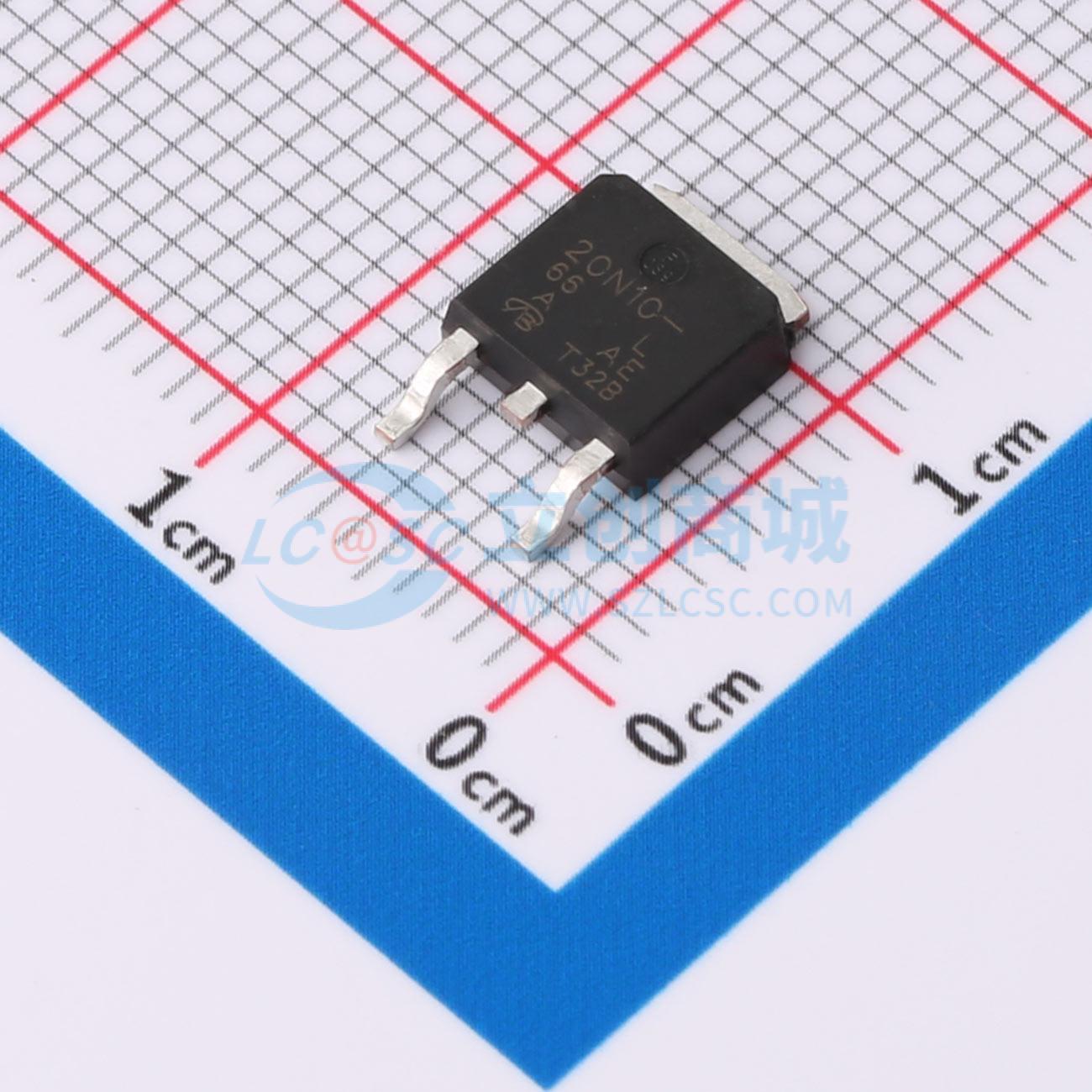 SUD20N10-66L-GE3-VB实物图