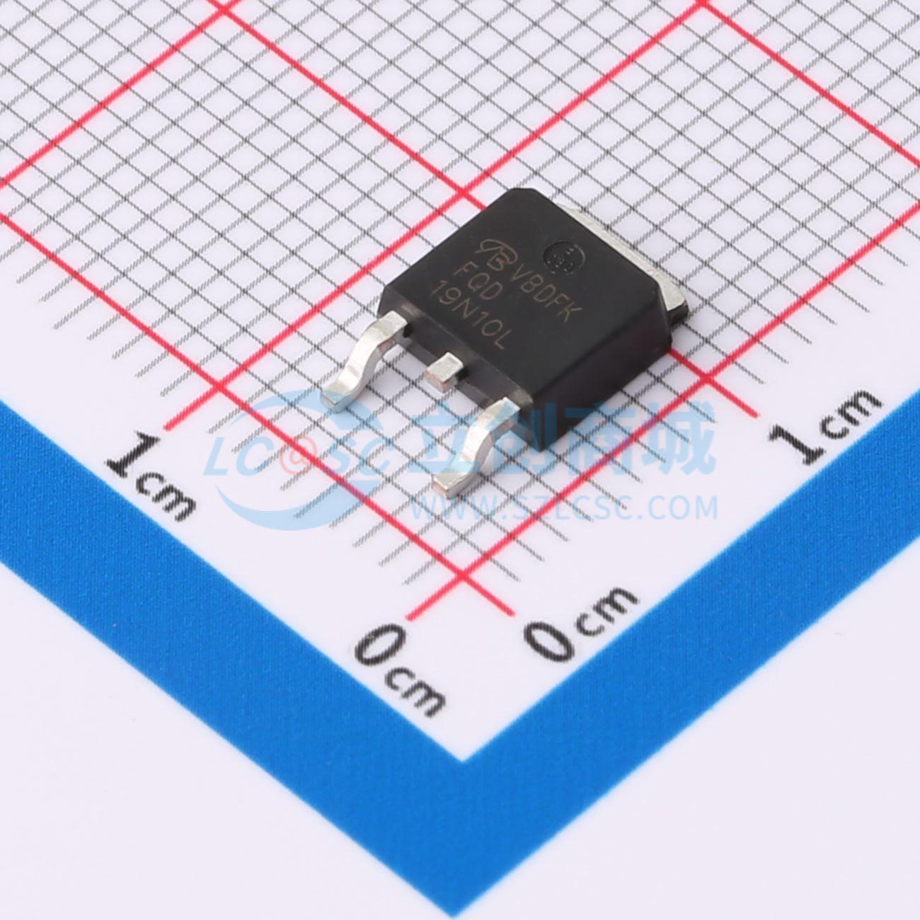 点击查看大图 FQD19N10LTM-VB实物图