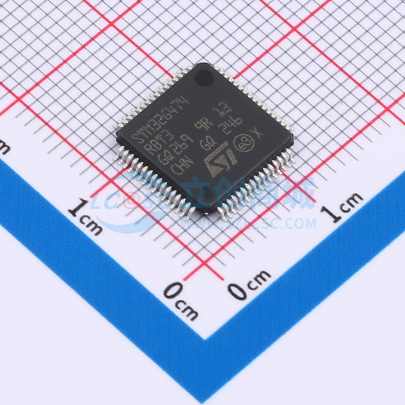 点击查看大图 STM32G474RBT3实物图