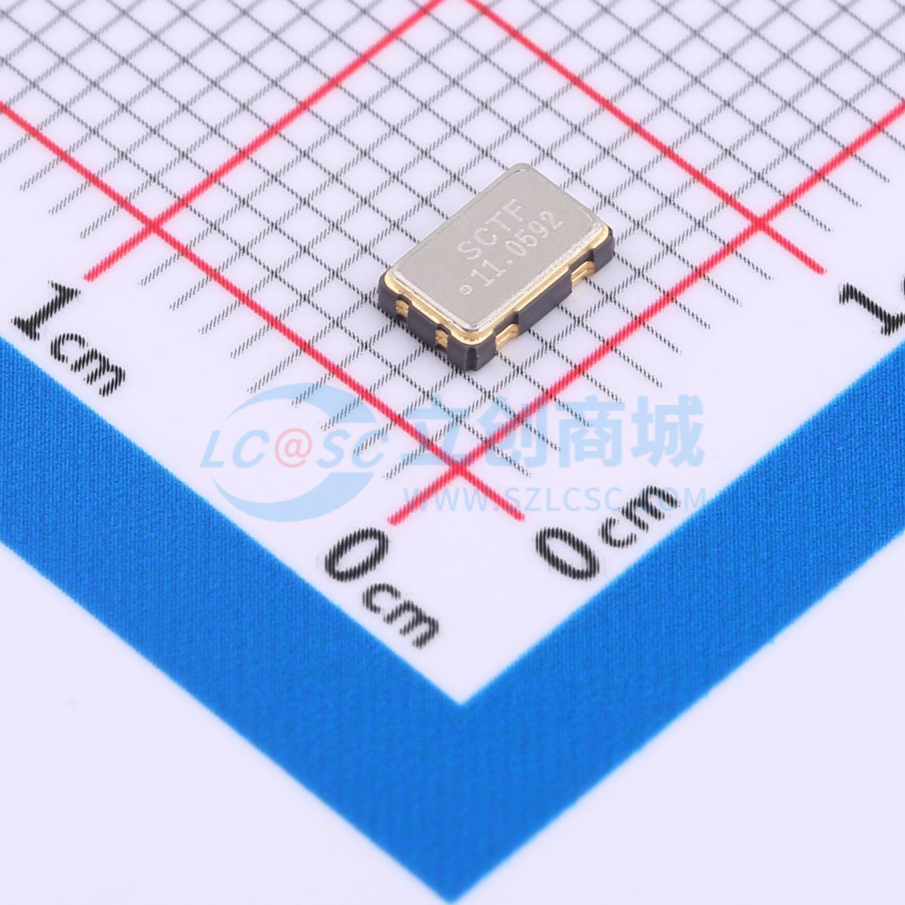 点击查看大图 SX5M11.0592B10F20TNN实物图