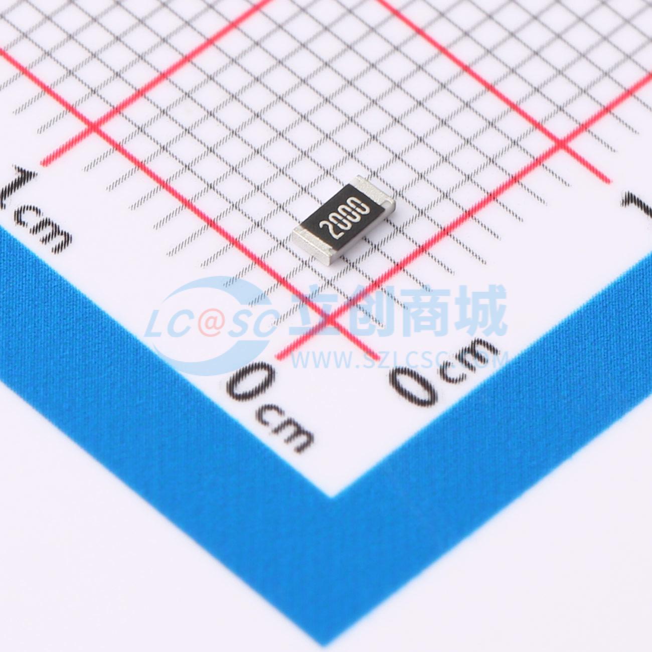 点击查看大图 CRCW1206200RFKEAC实物图