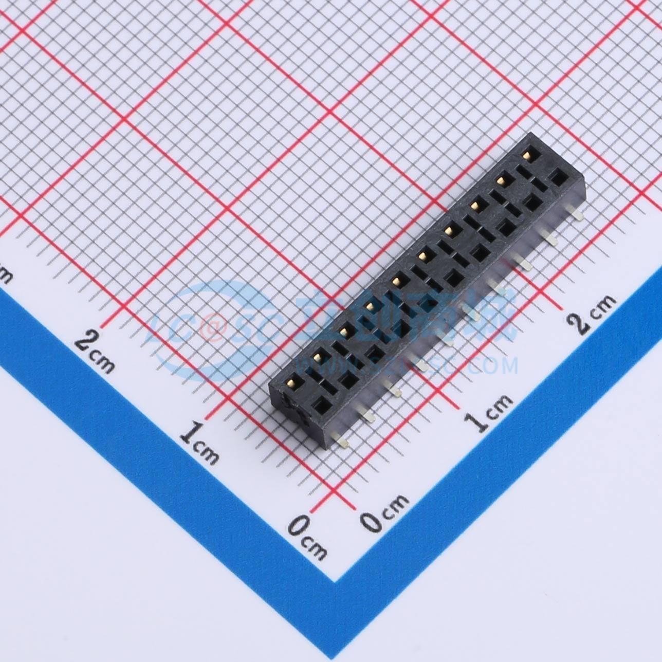 点击查看大图 HLE-110-02-L-DV实物图