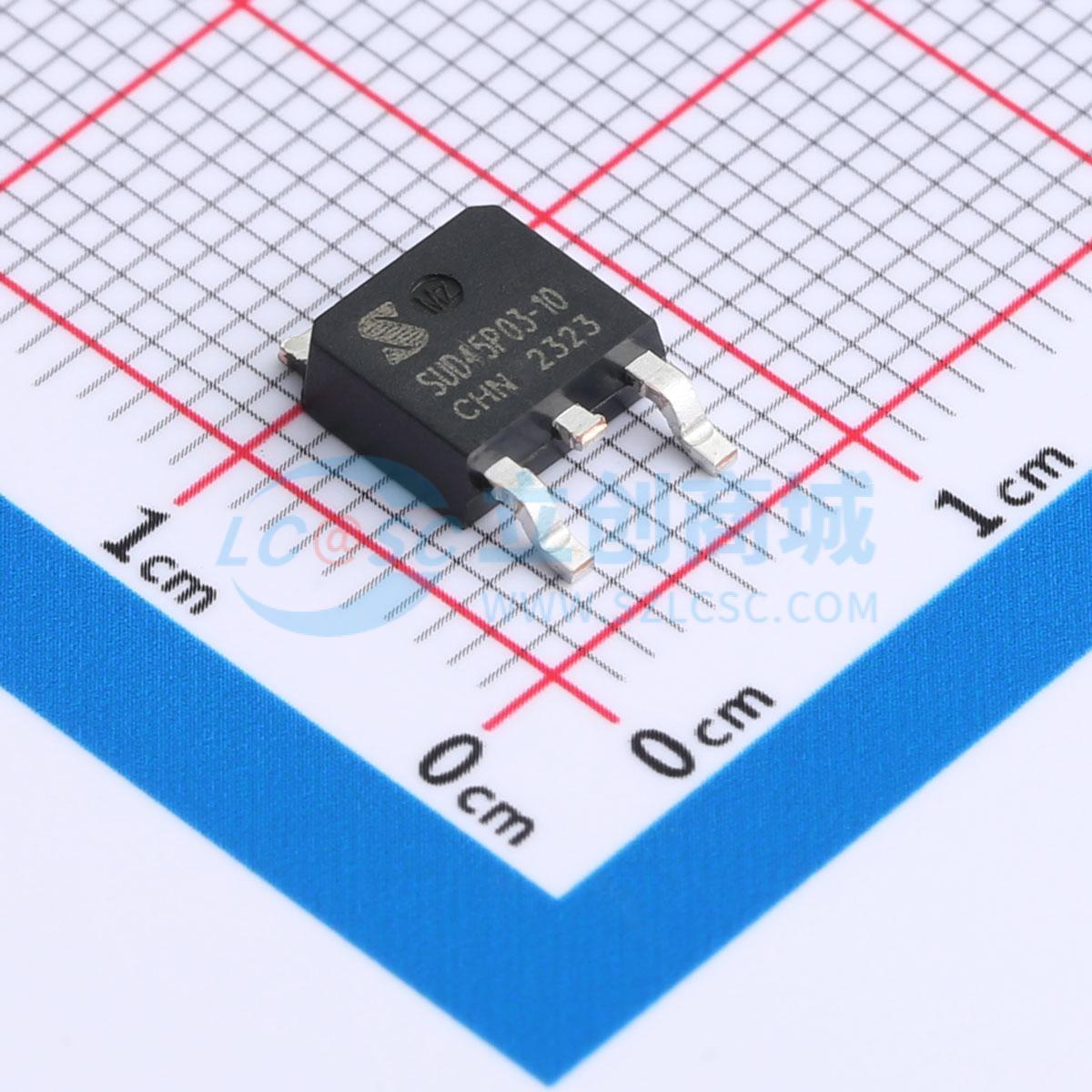 SUD45P03-10-E3实物图