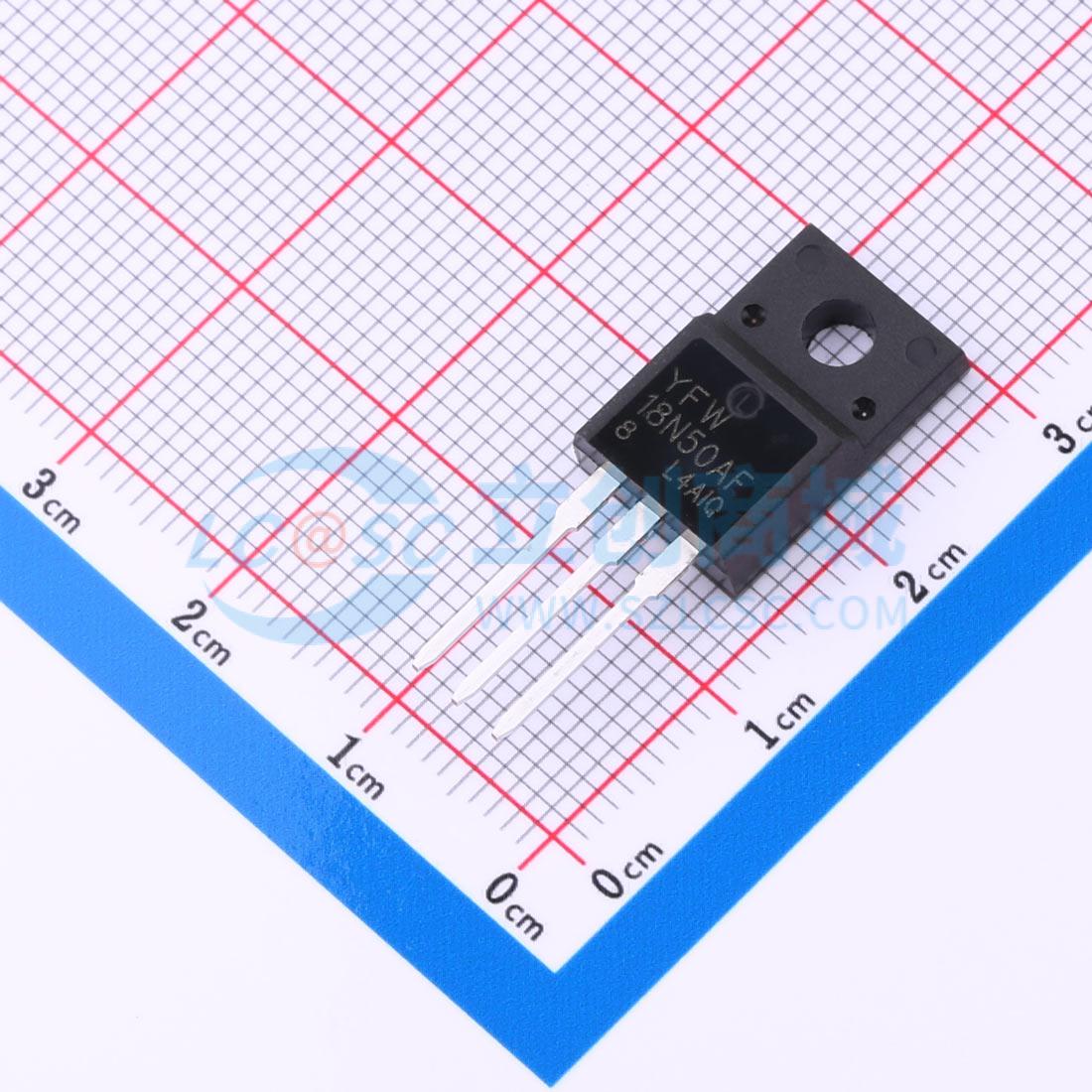 点击查看大图 YFW18N50AF实物图