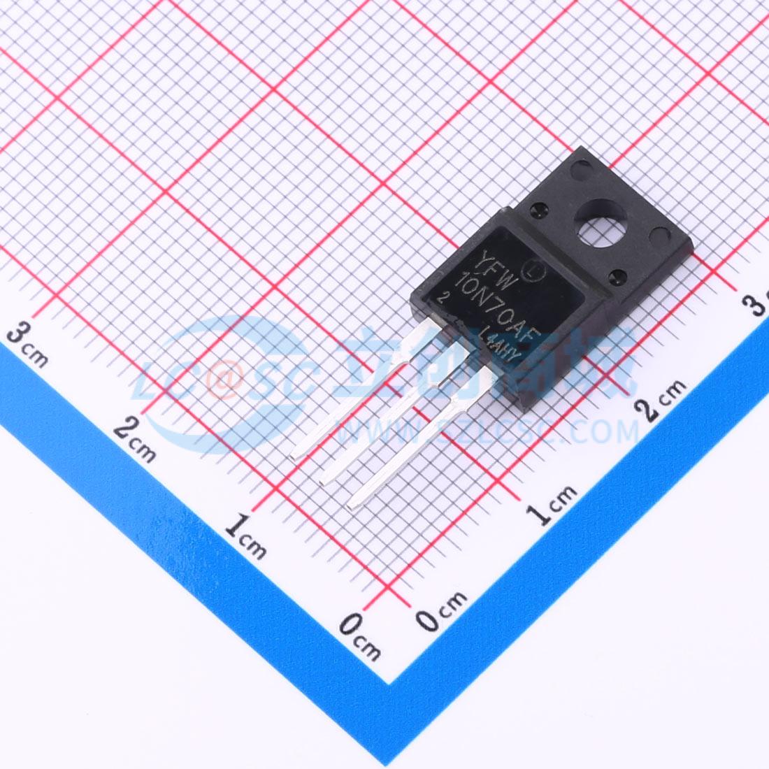 点击查看大图 YFW10N70AF实物图