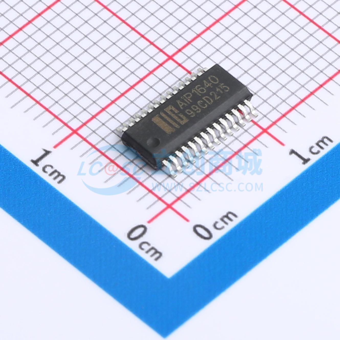 点击查看大图 AiP1640VB28.TB实物图