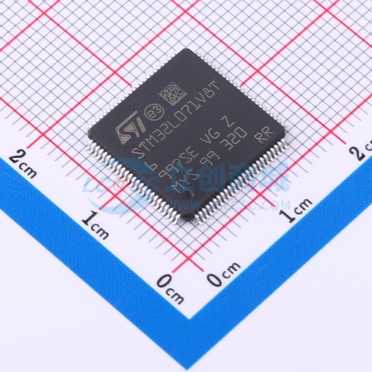 STM32L071V8T6实物图