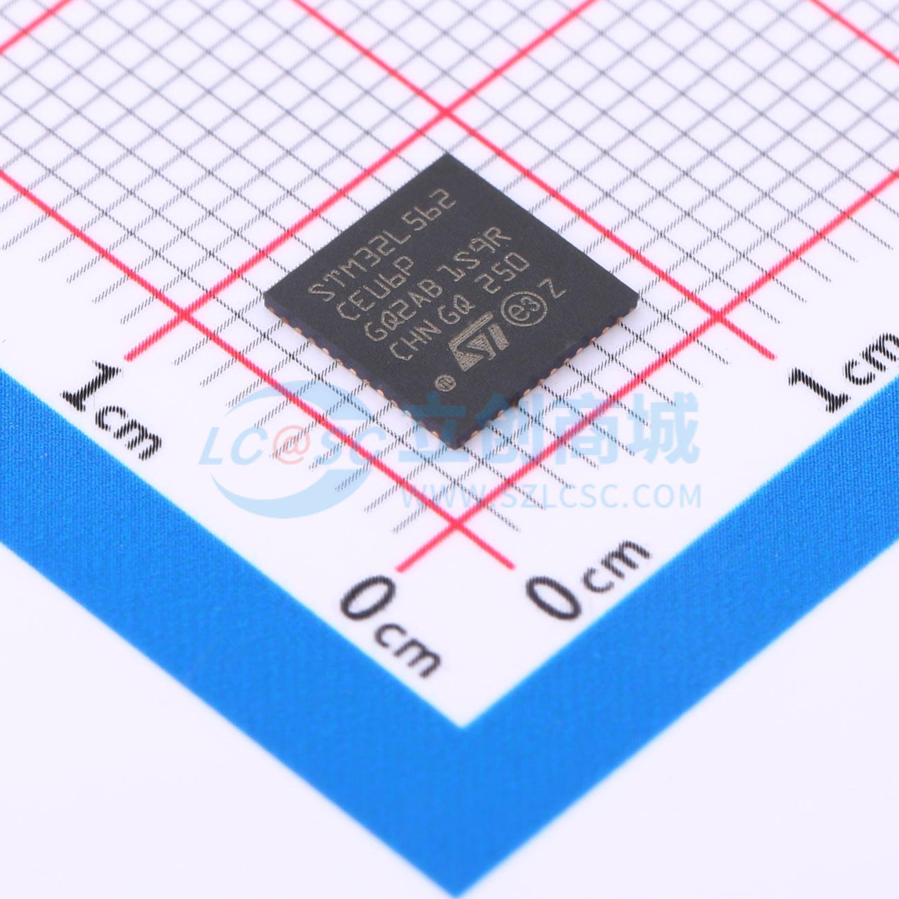 点击查看大图 STM32L562CEU6P实物图