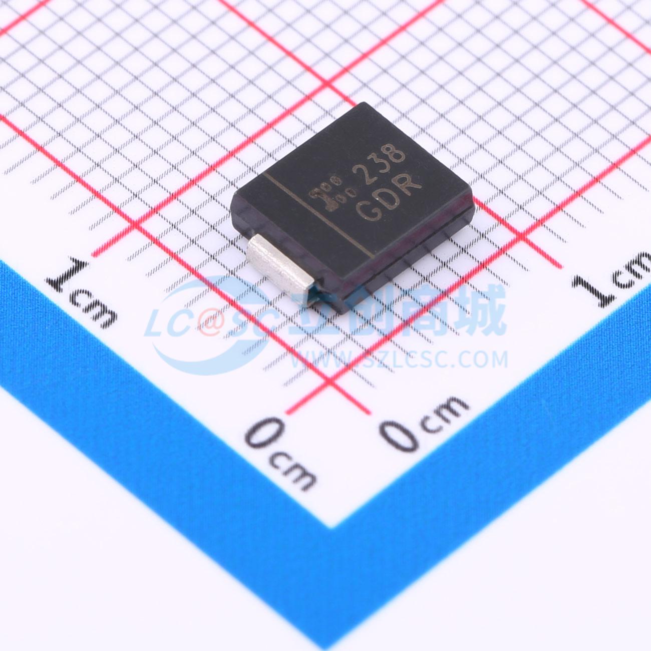 点击查看大图 SMCJ8.0A-13-F实物图