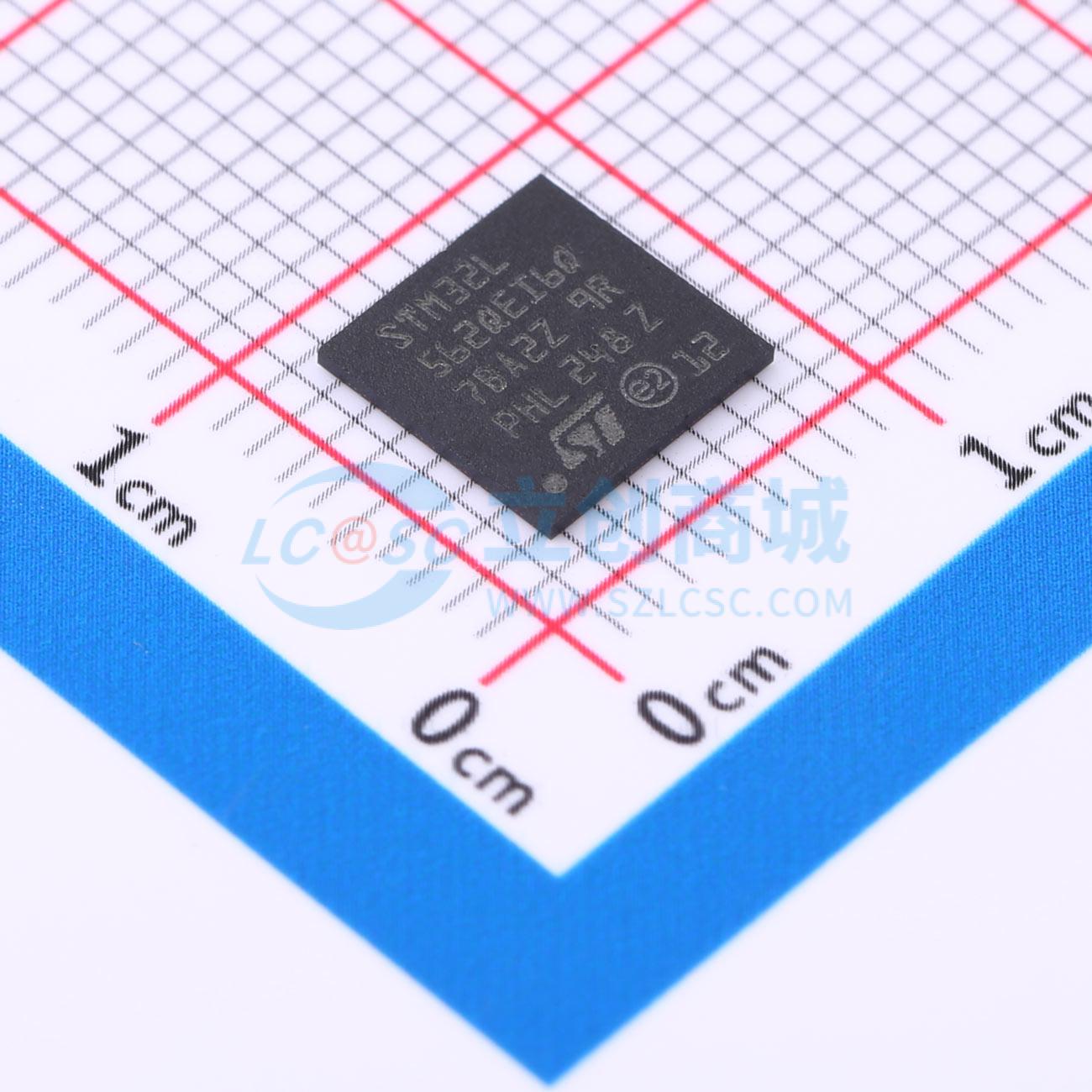 STM32L562QEI6Q实物图