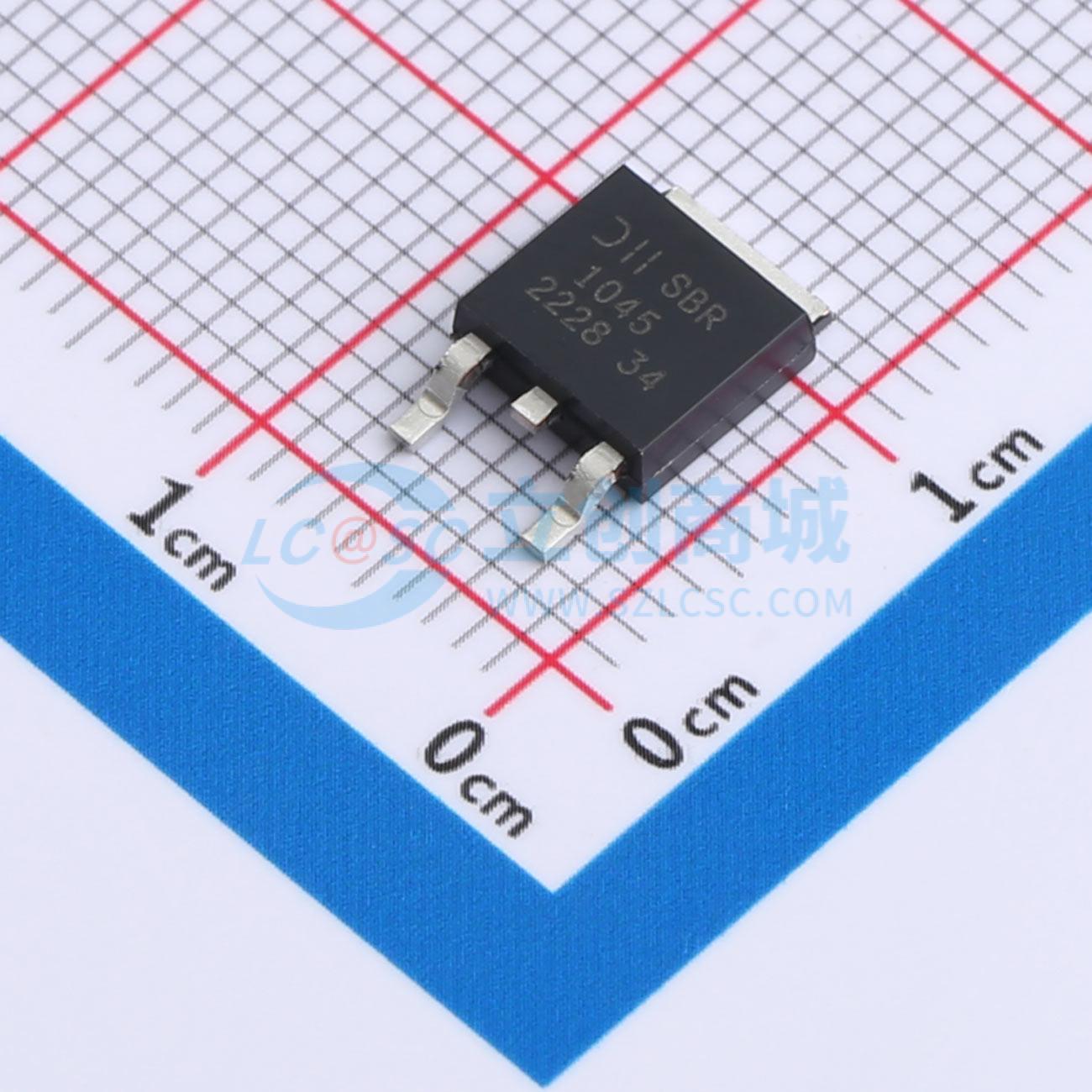 SBR1045D1Q-13实物图