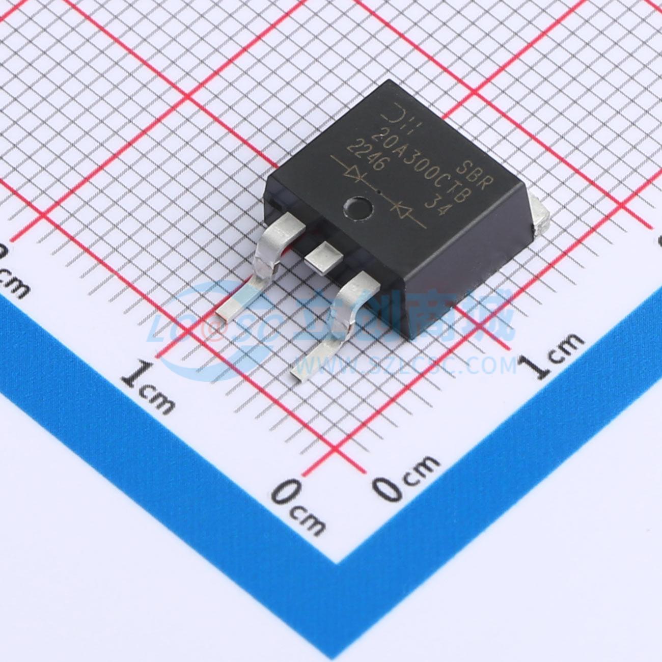 点击查看大图 SBR20A300CTB实物图