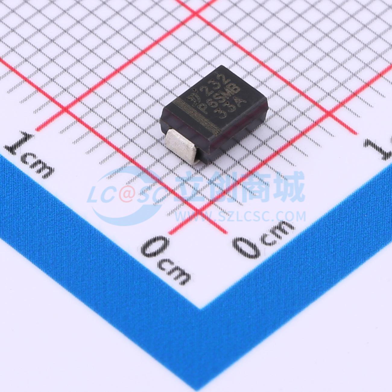 点击查看大图 P6SMB33AQ实物图