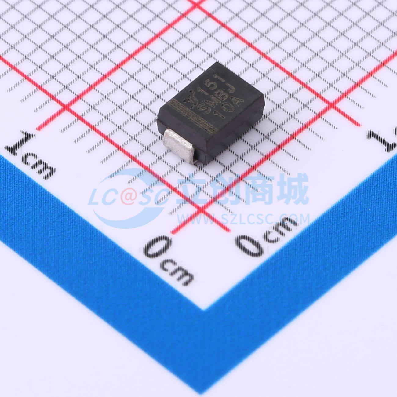 点击查看大图 SMBJ10AQ实物图