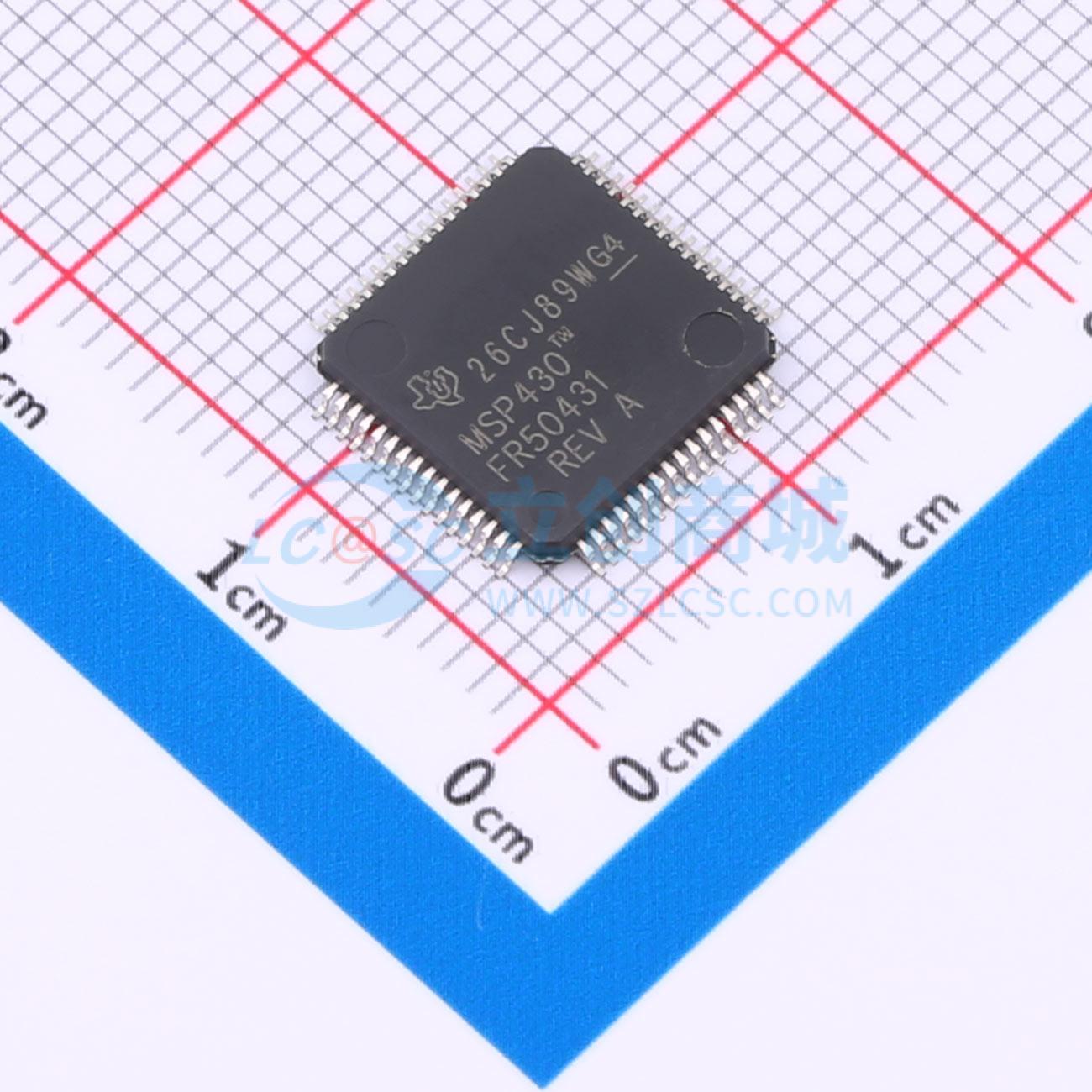 点击查看大图 MSP430FR50431IPMR实物图