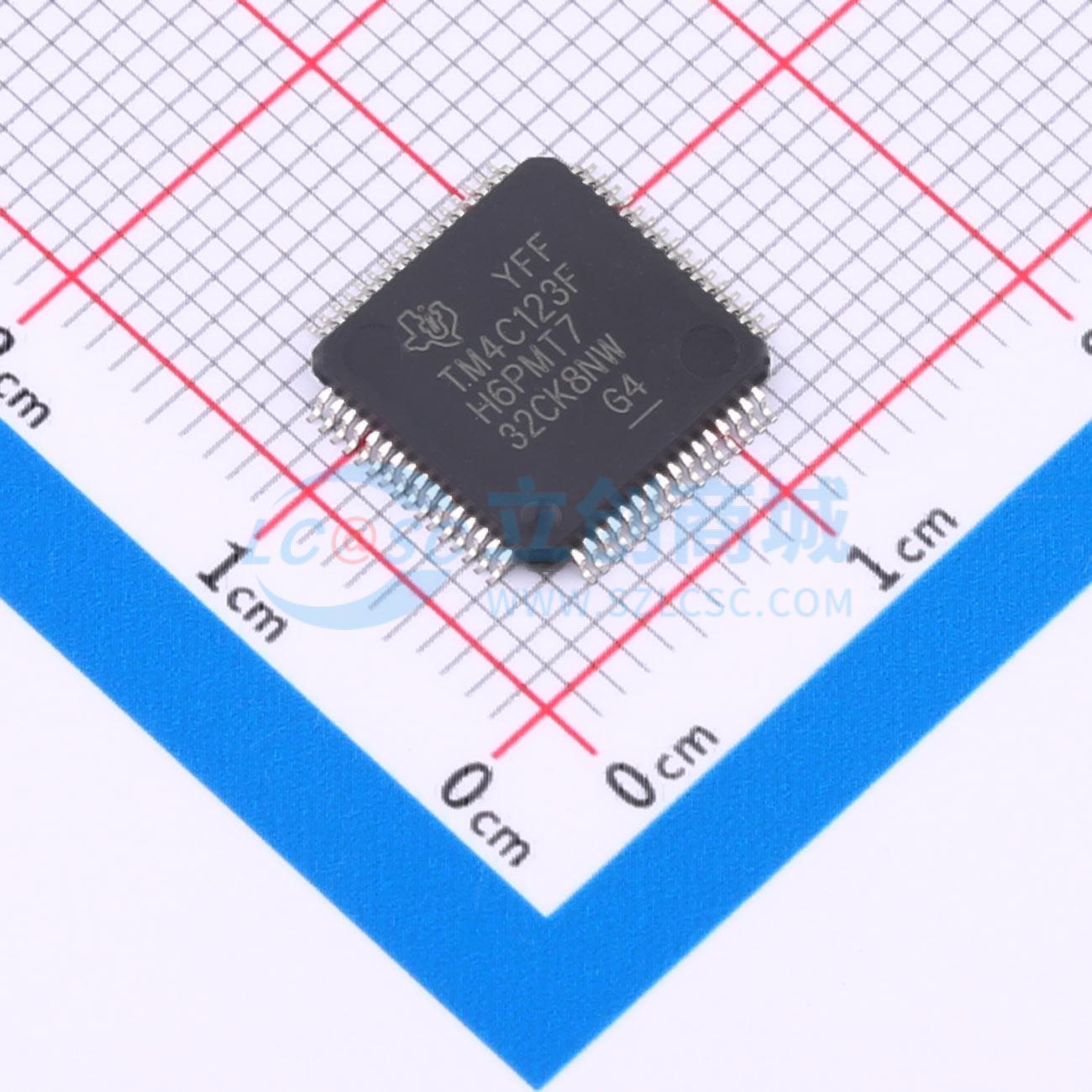 点击查看大图 TM4C123FH6PMT7实物图
