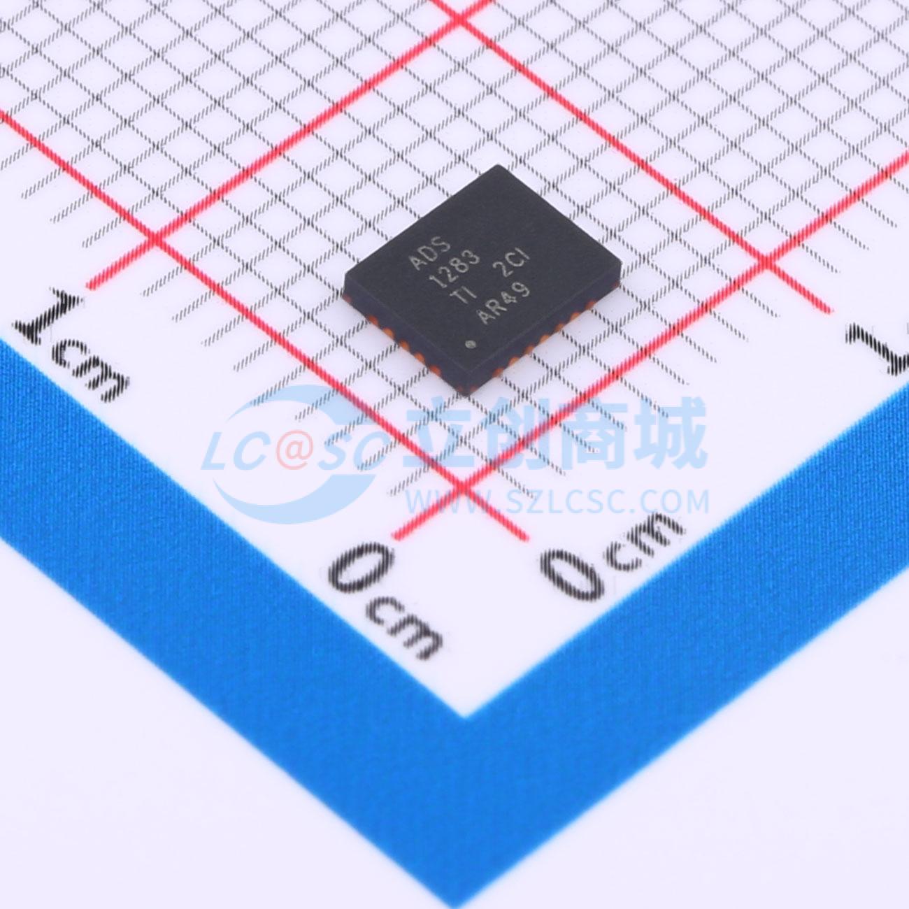 点击查看大图 ADS1283IRHFR实物图