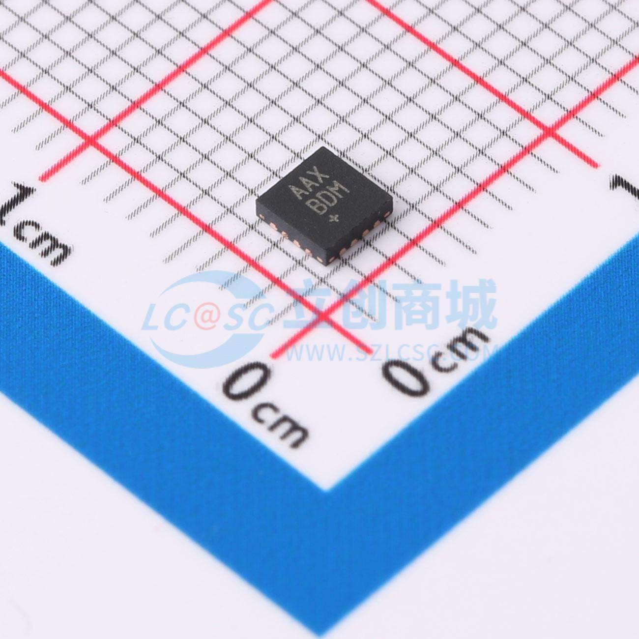 点击查看大图 MAX9722AETE+T实物图
