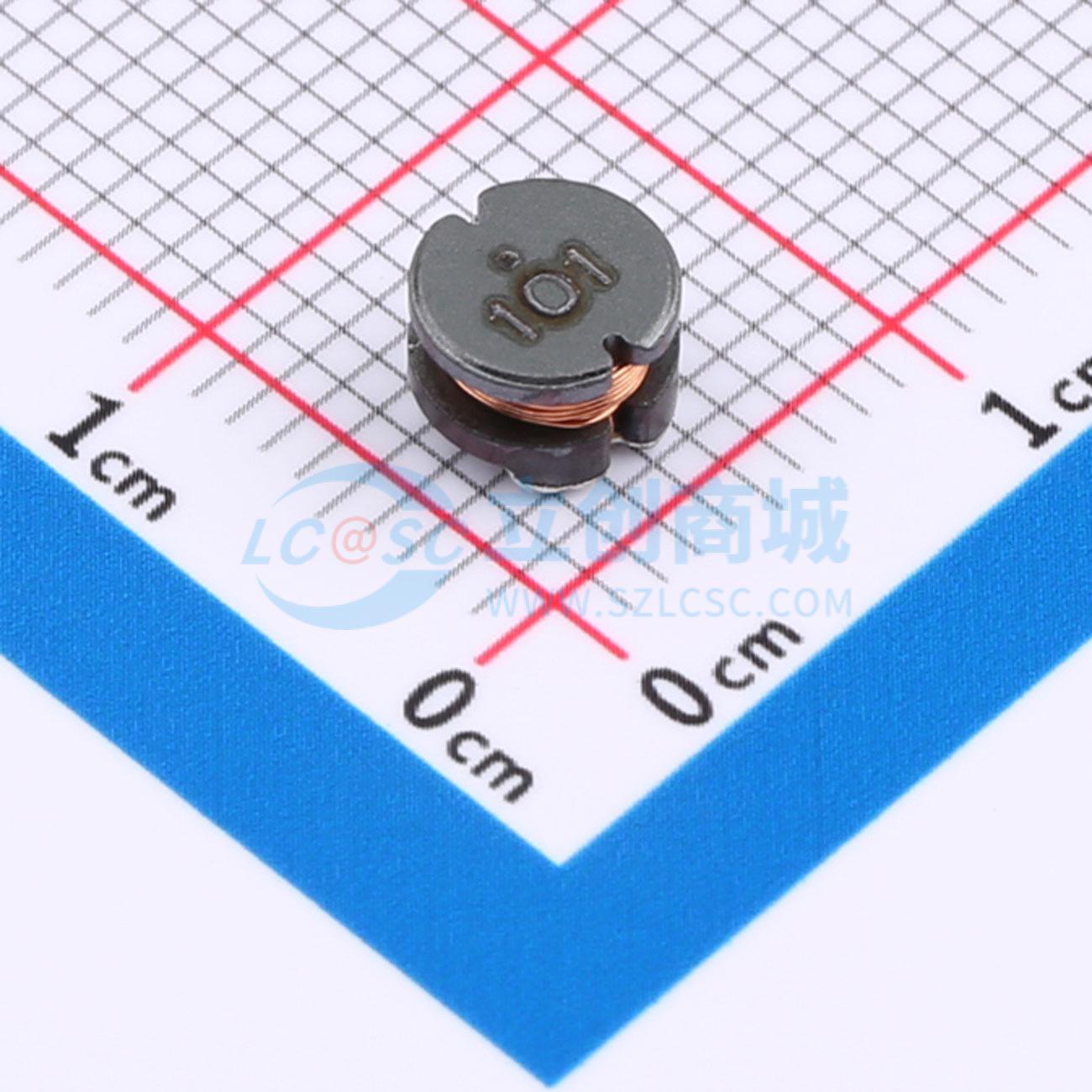 点击查看大图 SDR0603-101KL实物图