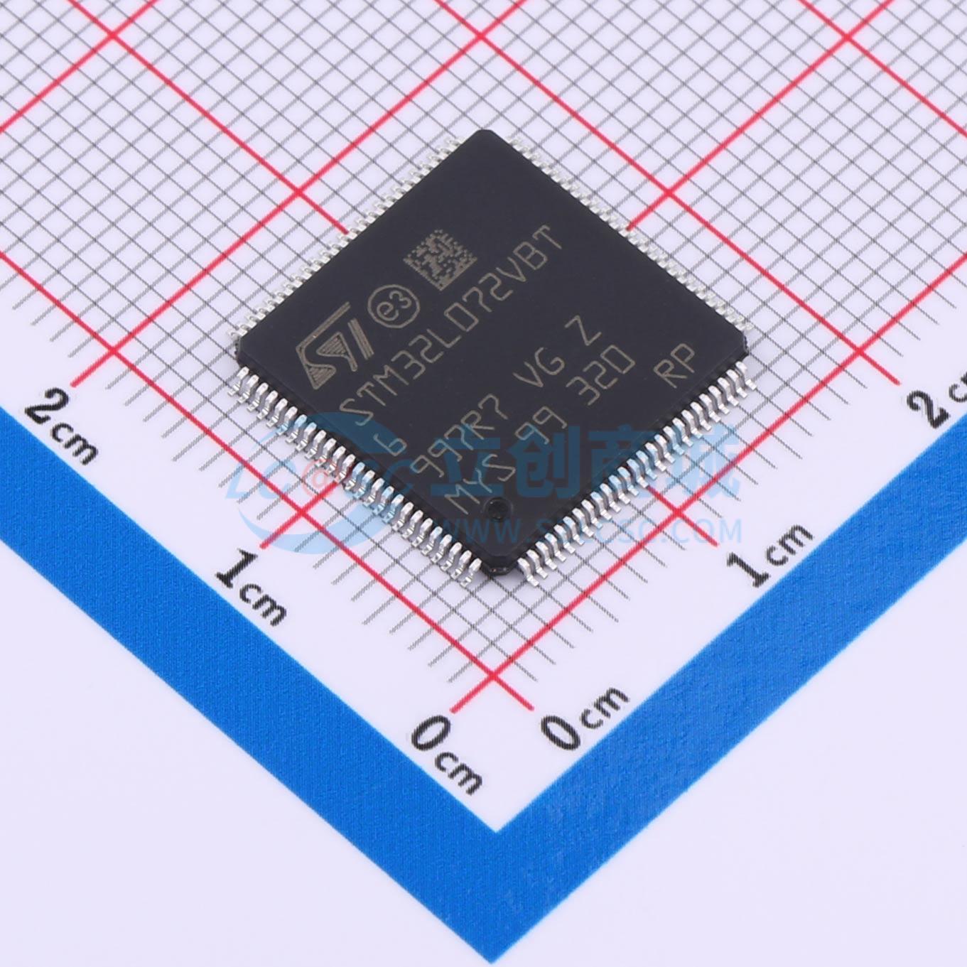 STM32L072VBT6实物图