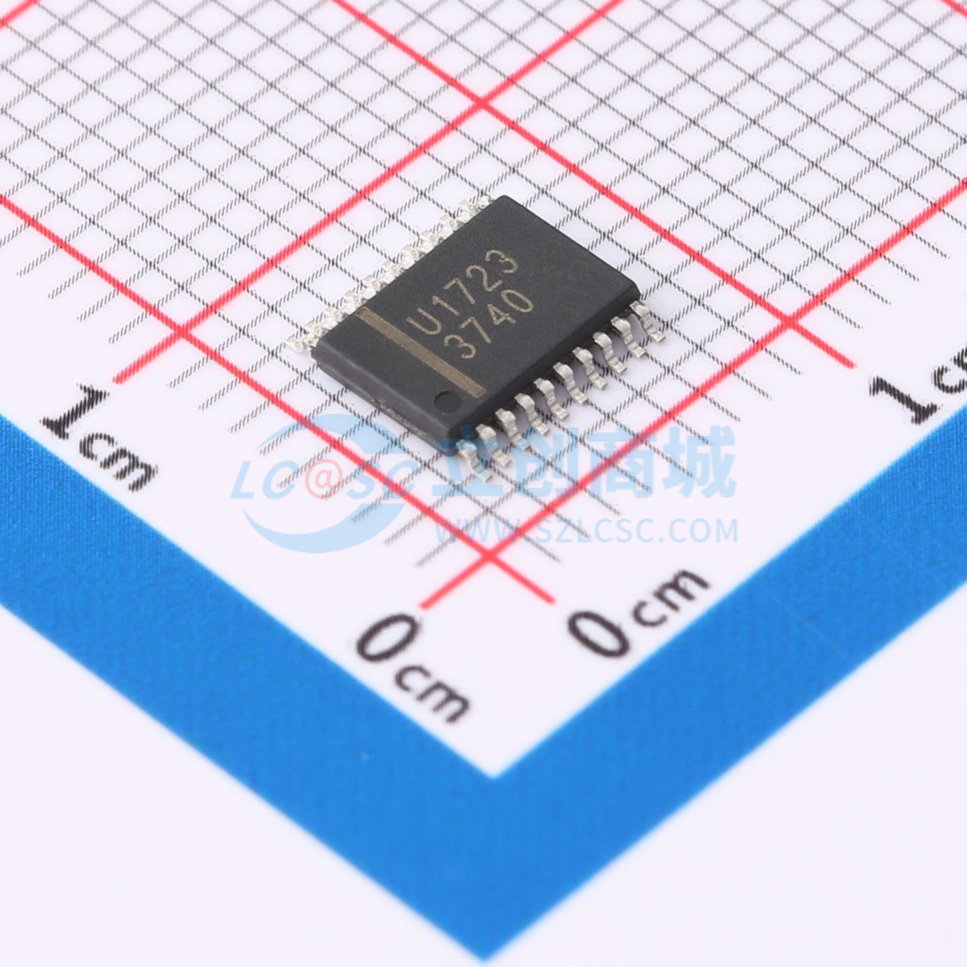 点击查看大图 IS32FL3740-ZLA3-TR实物图