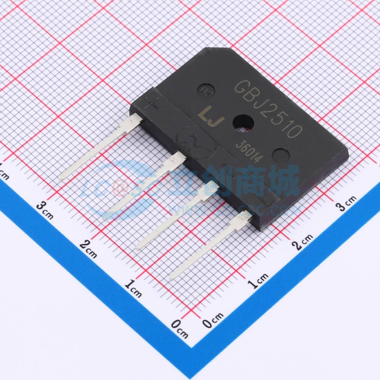 点击查看大图 GBJ2510实物图