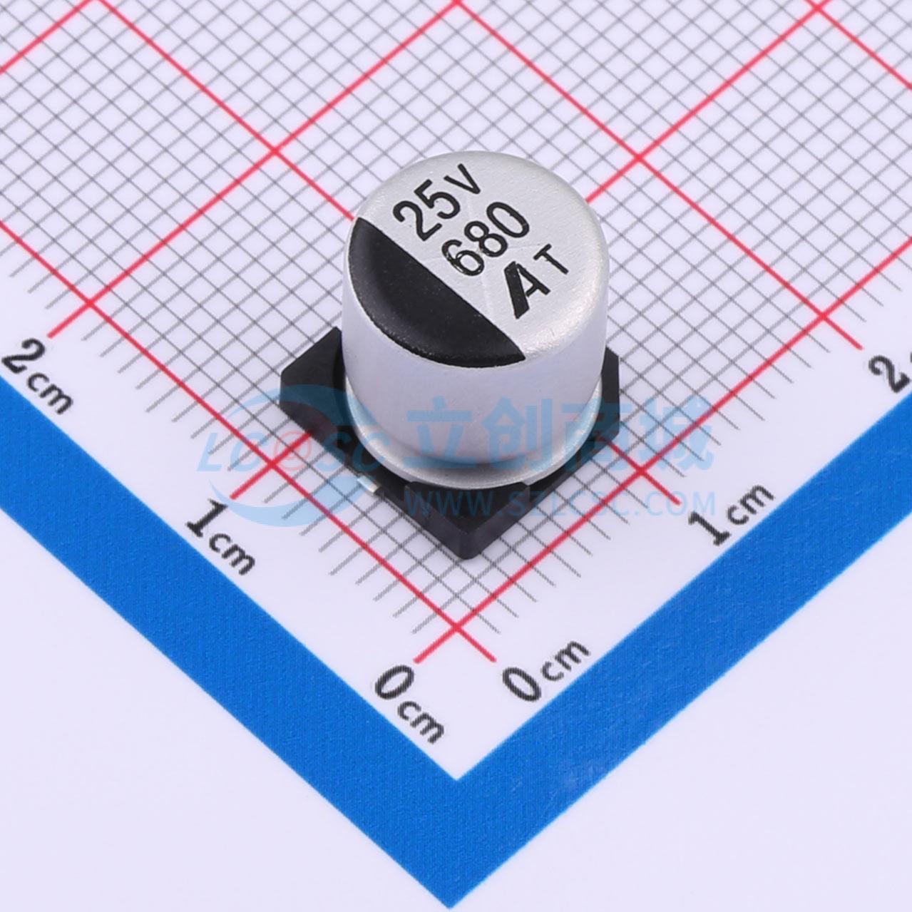 点击查看大图 GVT1E687M1010CNVC实物图