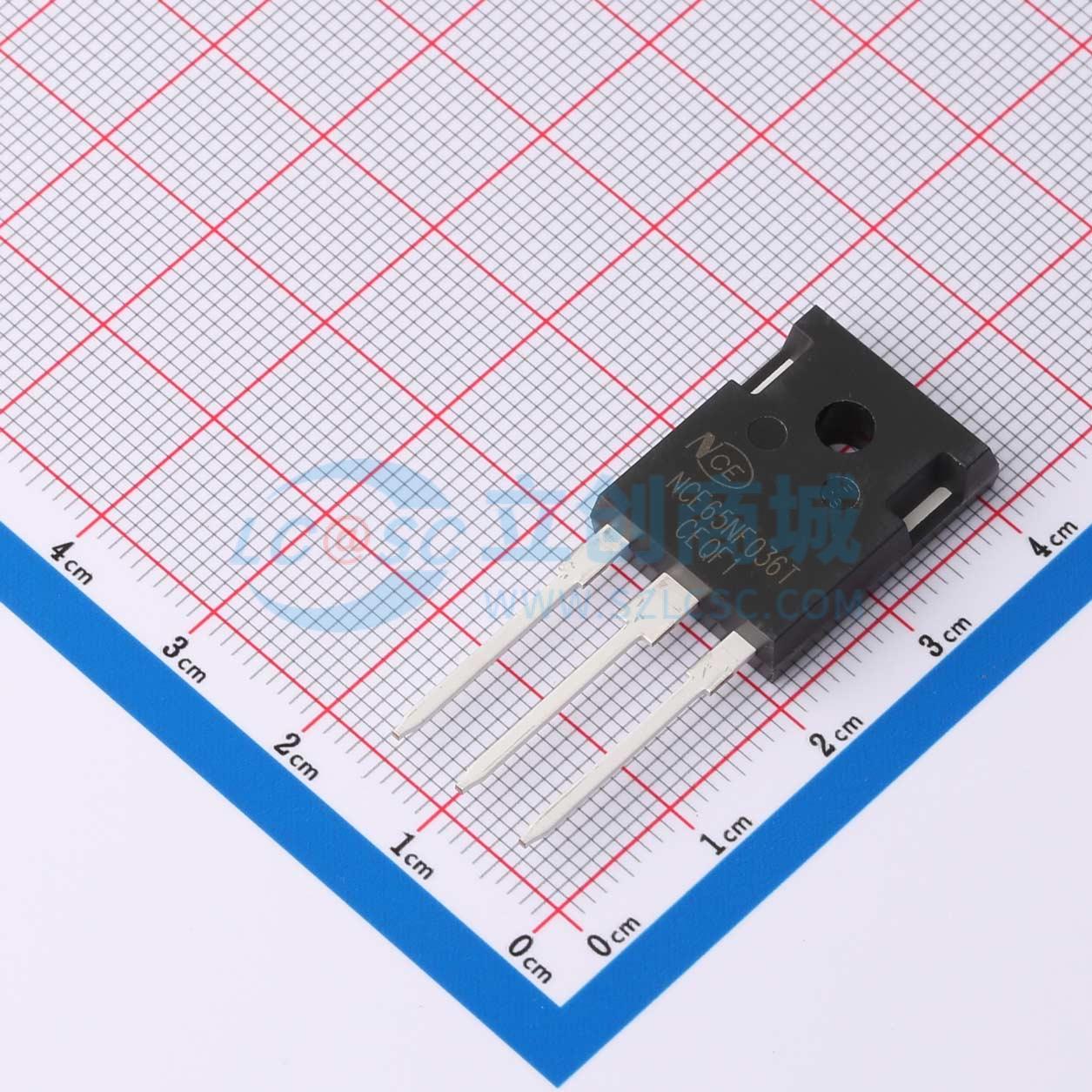 点击查看大图 NCE65NF036T实物图