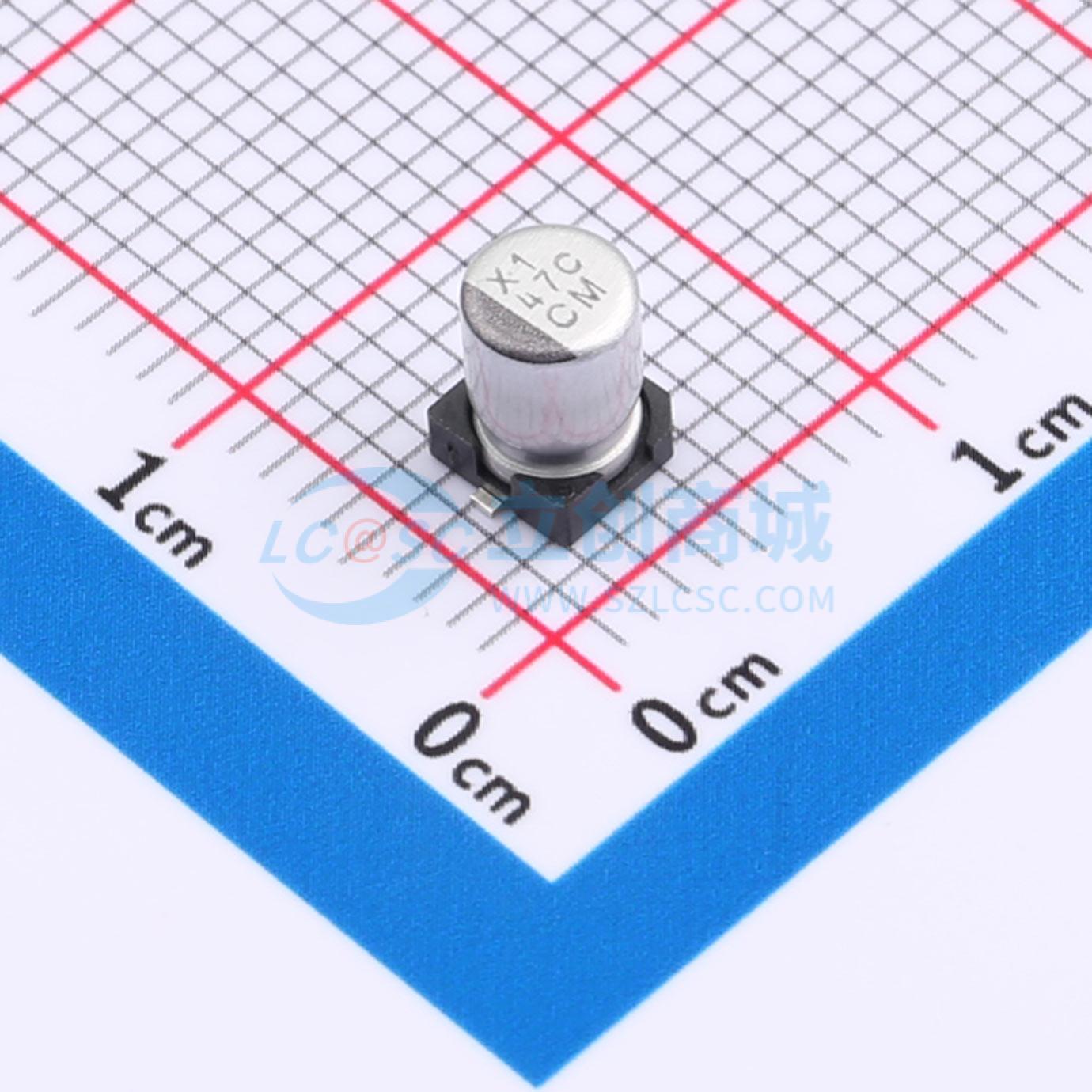 点击查看大图 UCM1C470MCL1GS实物图