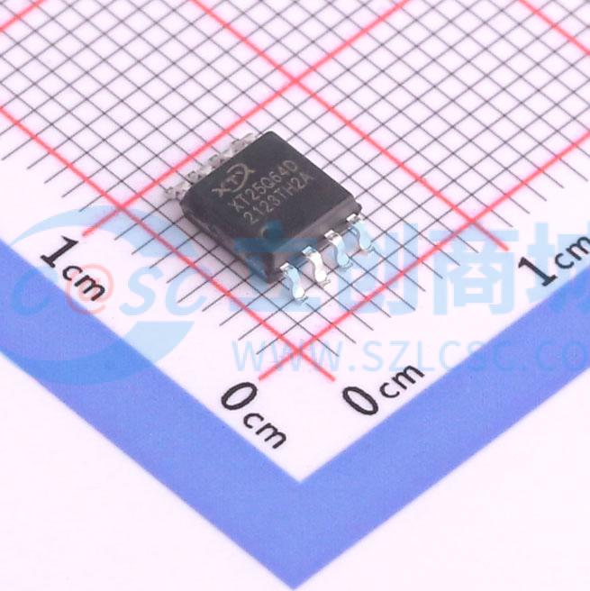 点击查看大图 XT25Q64DSSIGU实物图