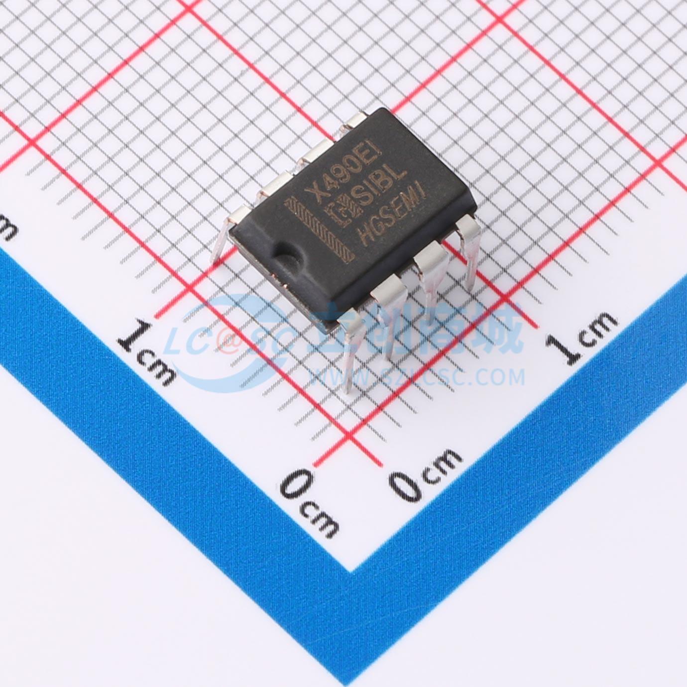 点击查看大图 MAX490EIN实物图