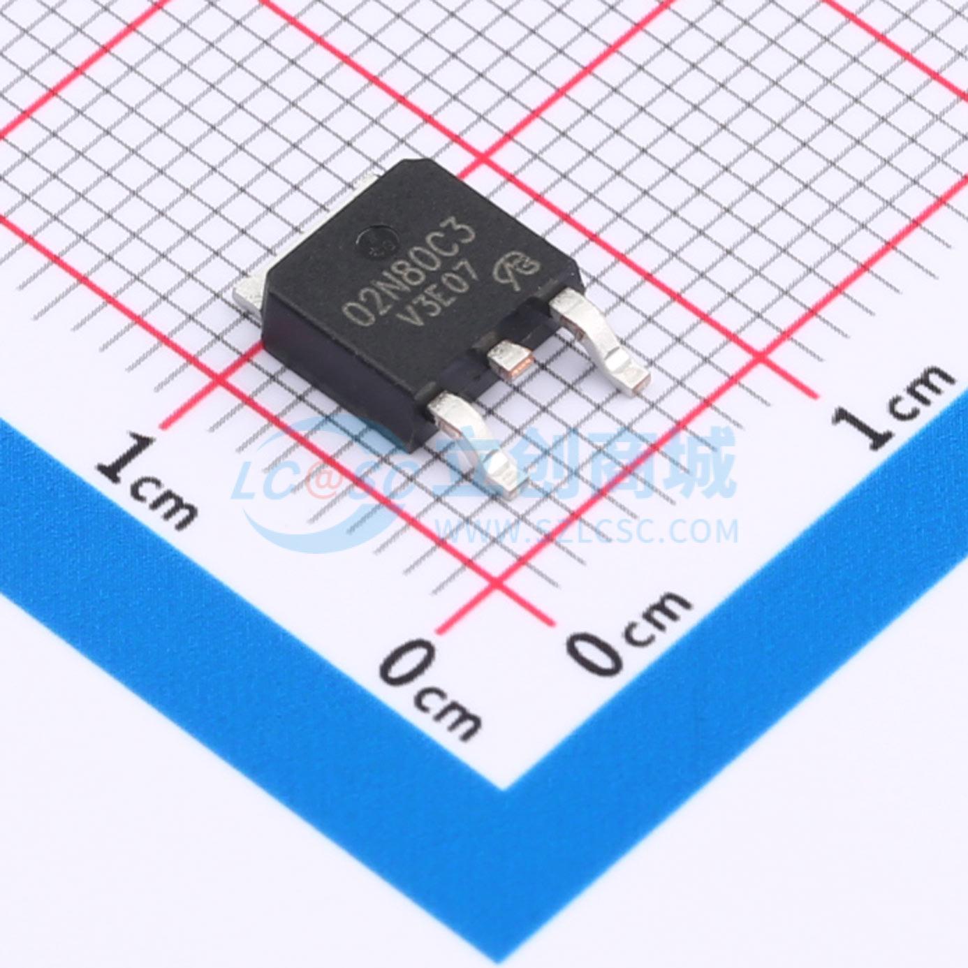 点击查看大图 SPD02N80C3-VB实物图